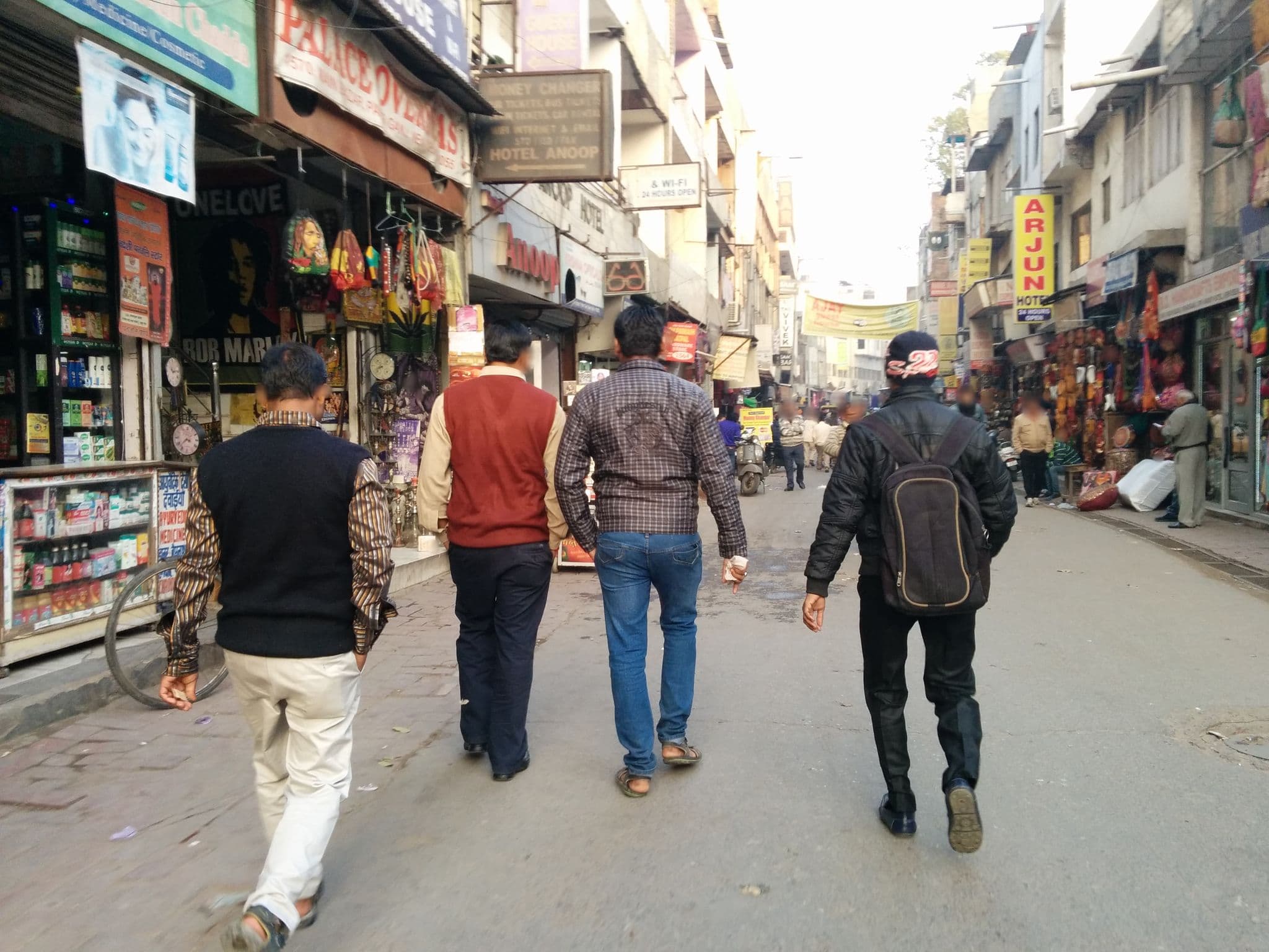 Street view near Anoop, New Delhi — © sashazykov (CC BY-SA · Mapillary)
