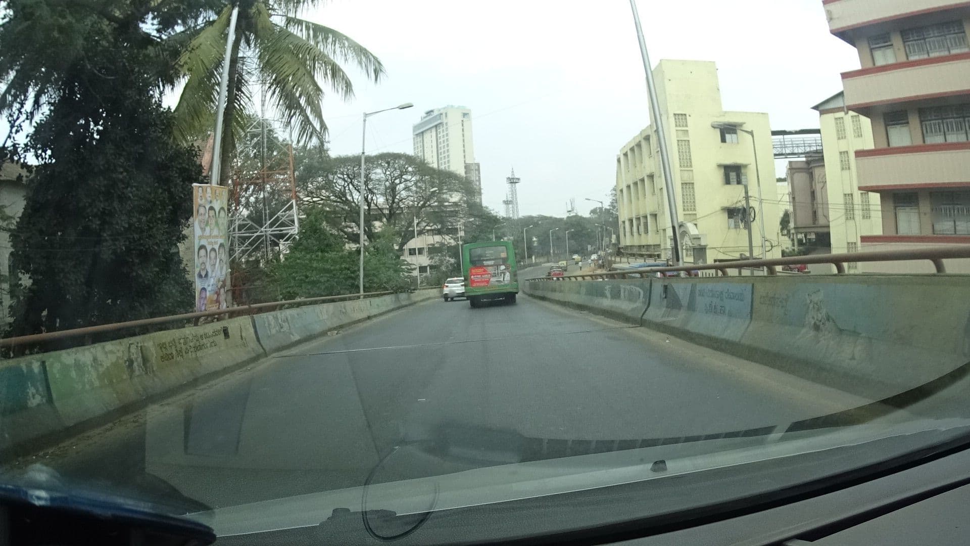 Street view near Hotel Tourist, Bengaluru
