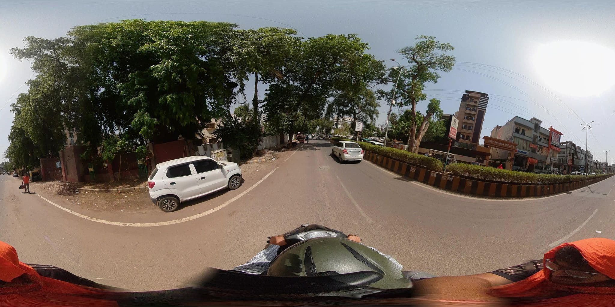 Street view near Hotel Regency, Prayagraj — © sahilmeena09 (CC BY-SA · Mapillary)