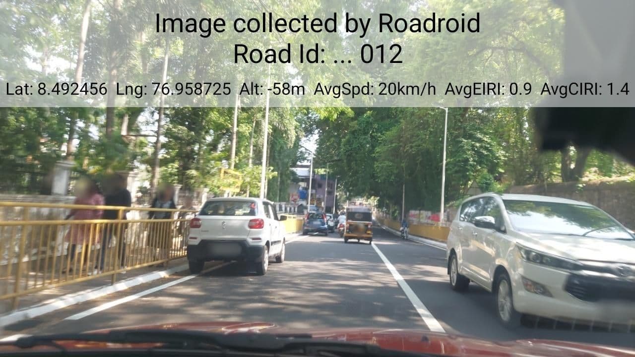Street view near Govt. PWD Rest House, Thiruvananthapuram
