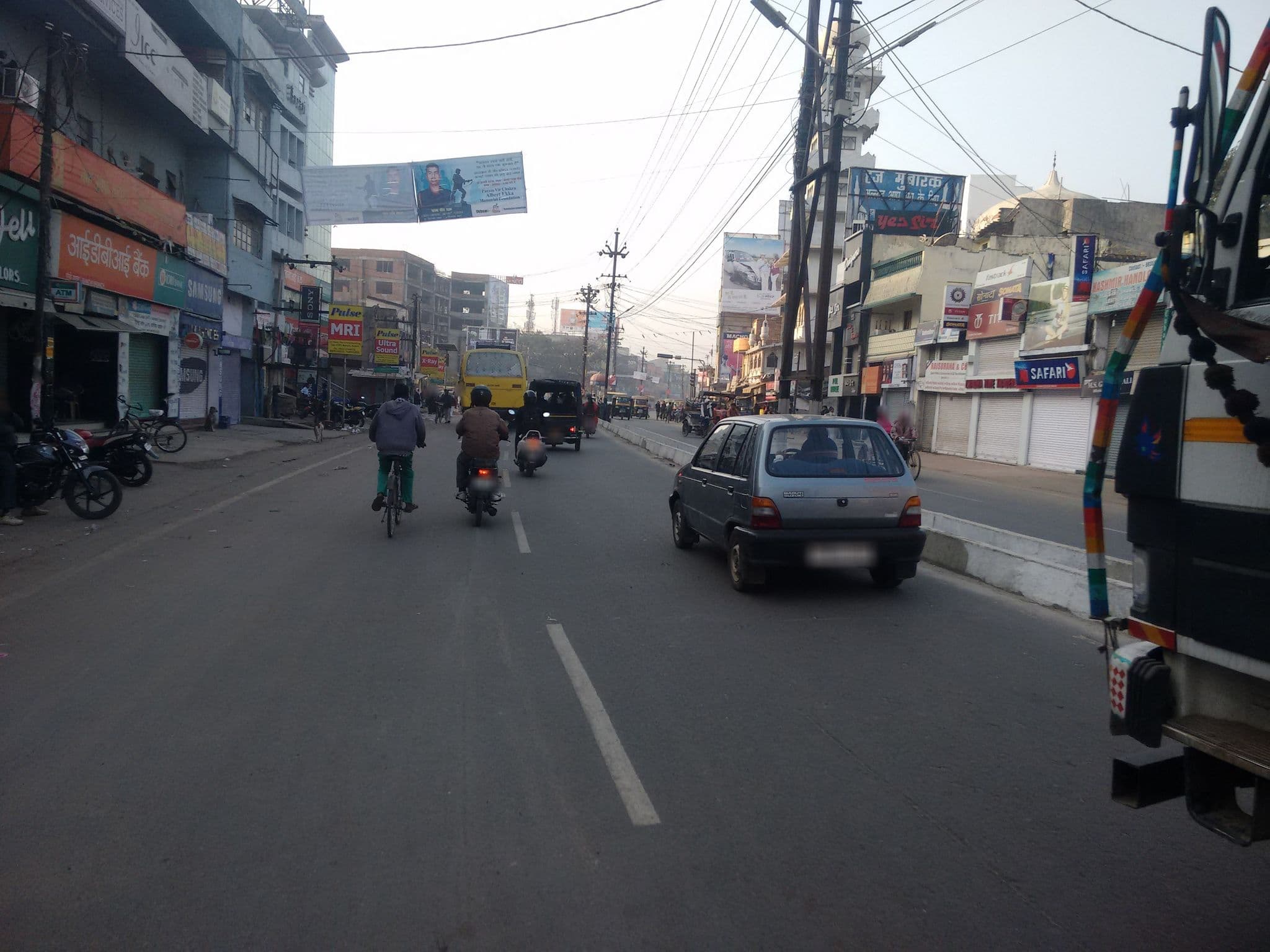 Street view near Sartaj hotel, Ranchi — © dheeraj (CC BY-SA · Mapillary)
