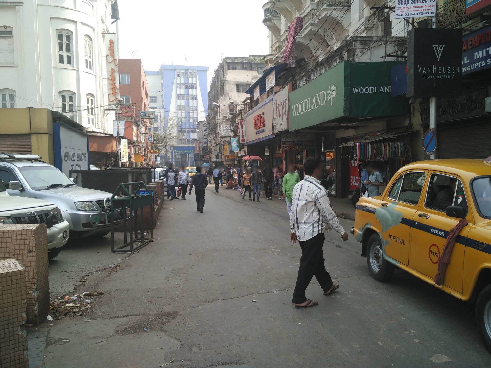 Street view near Sapphire Suites, Bara Bazar — © me_biswajit (CC BY-SA · Mapillary)