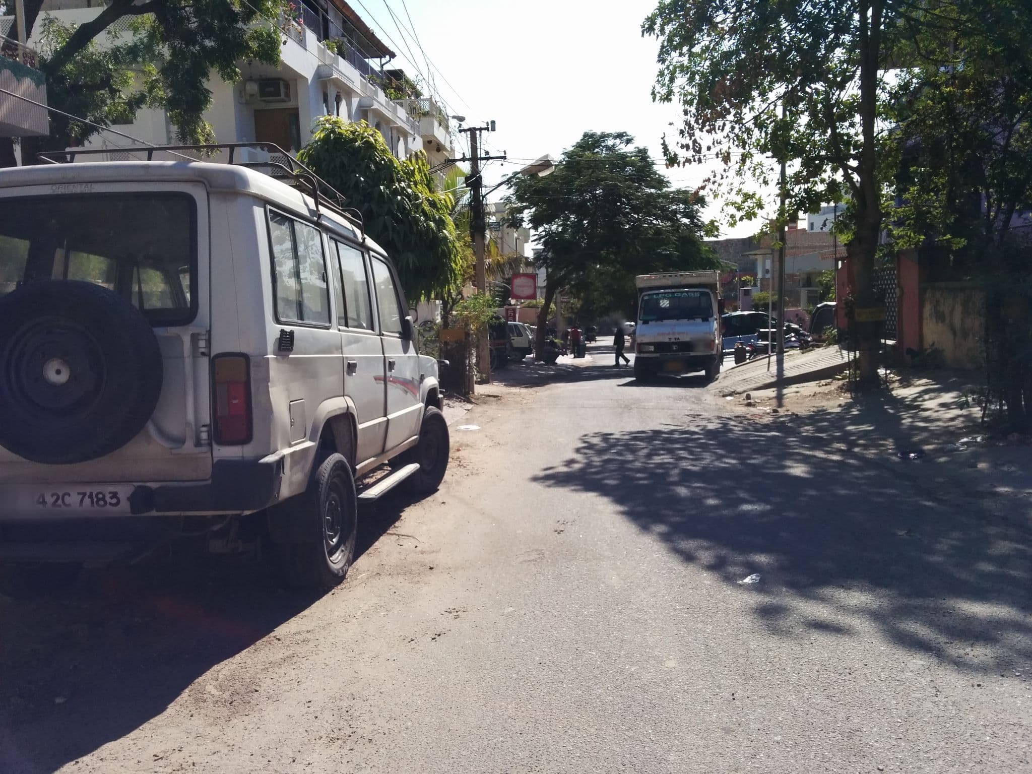 Street view near Chitra Katha, Jaipur