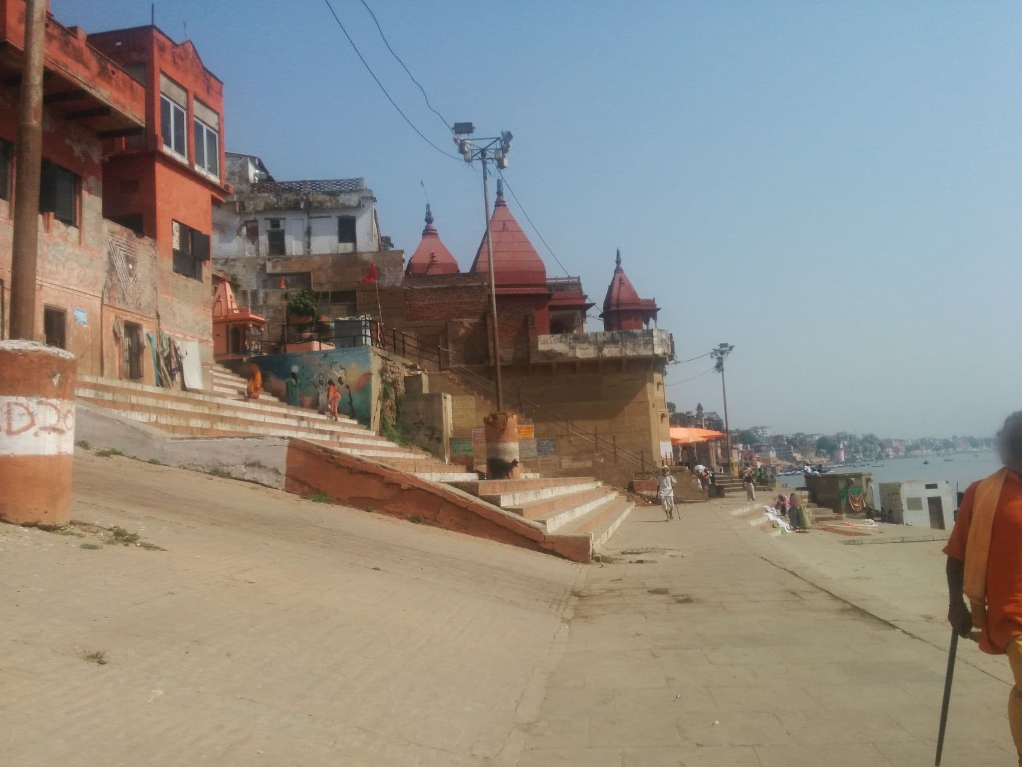 Street view near Leela Guest House, Varanasi — © sashazykov (CC BY-SA · Mapillary)