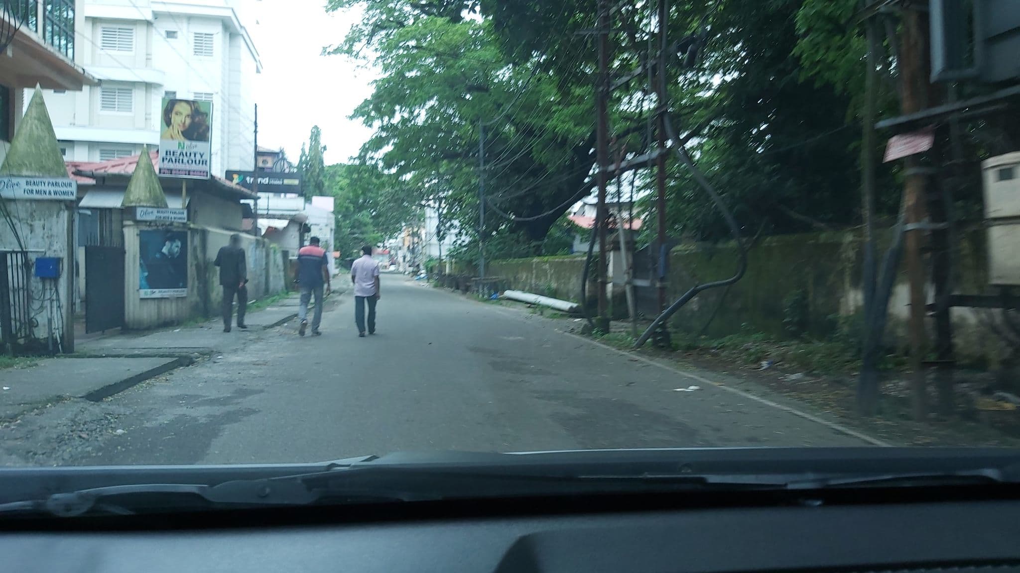 Street view near Bjiu Tourist Home, Kanayannur