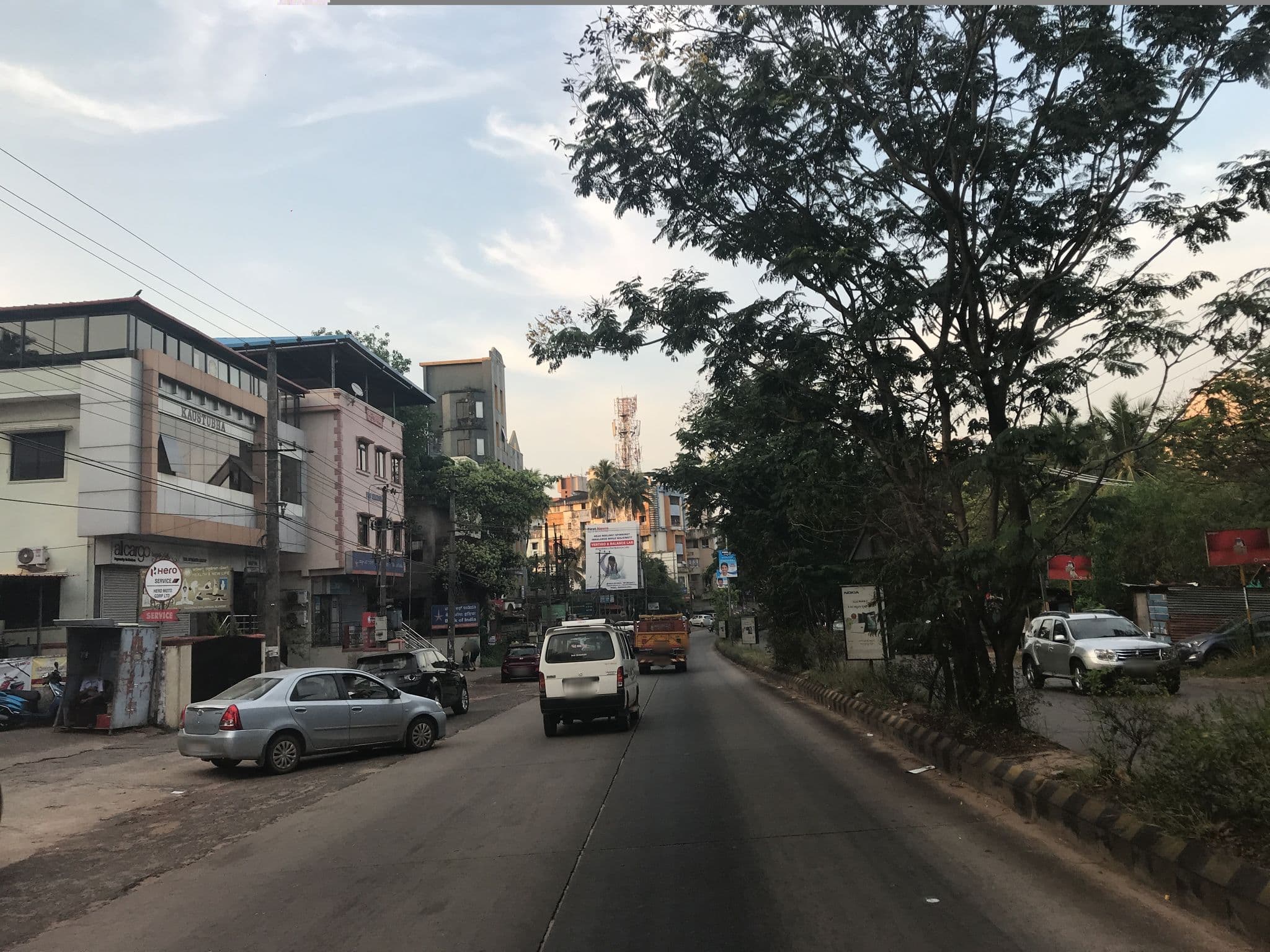 Street view near Hotel Karthik, Mangaluru — © livableurbanism (CC BY-SA · Mapillary)
