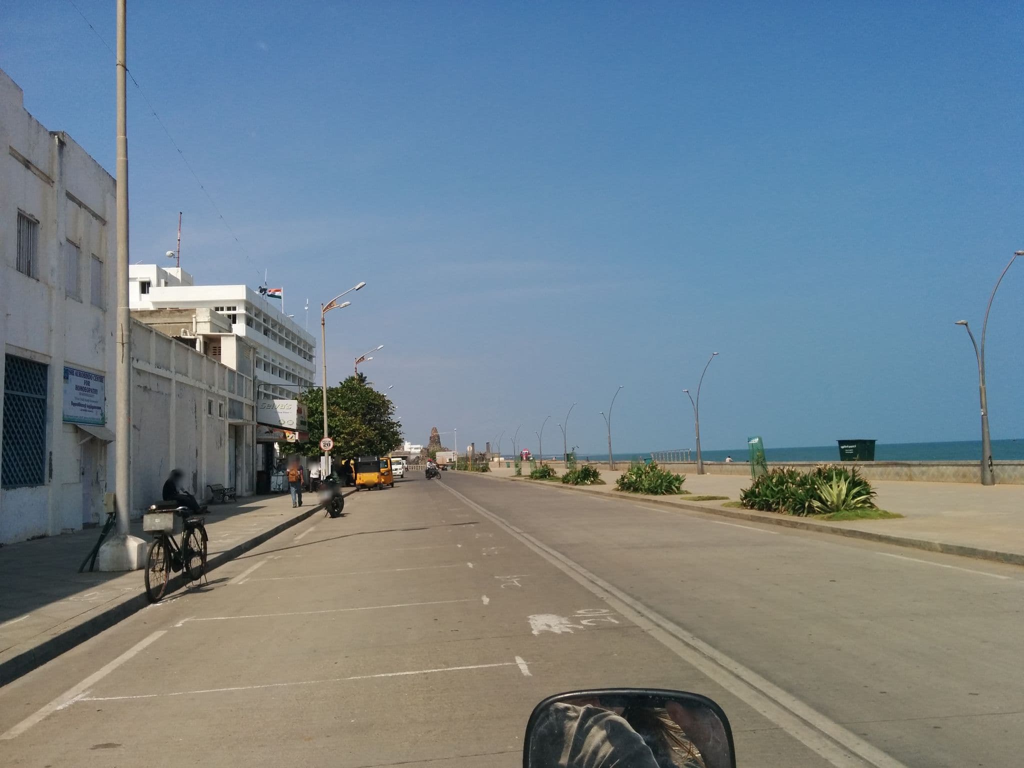 Street view near Pension de famille Sri Aurobindo, Puducherry — © sashazykov (CC BY-SA · Mapillary)