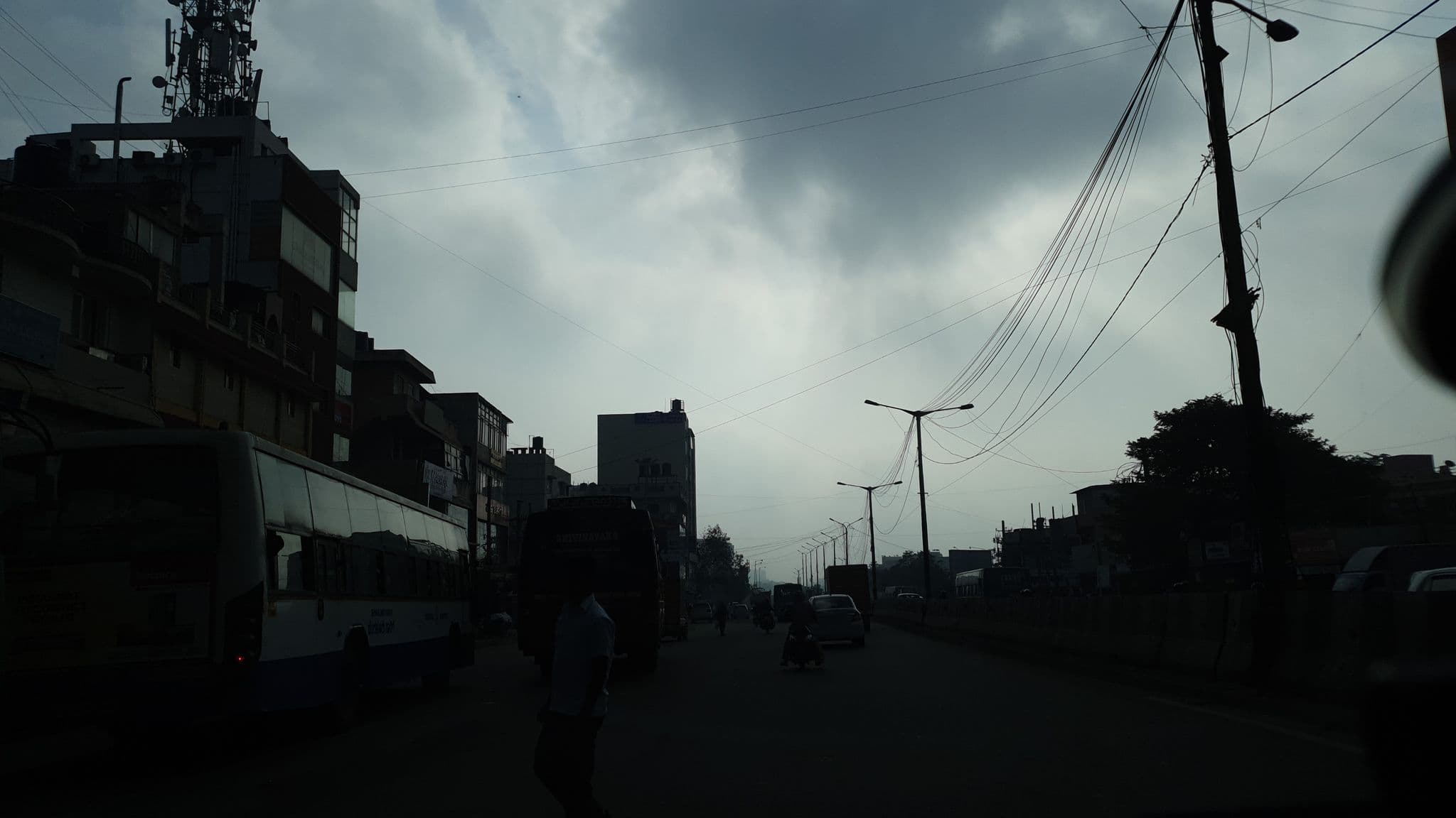 Street view near Bhagini Deluxe Lodge, Dommasandra — © jayp (CC BY-SA · Mapillary)