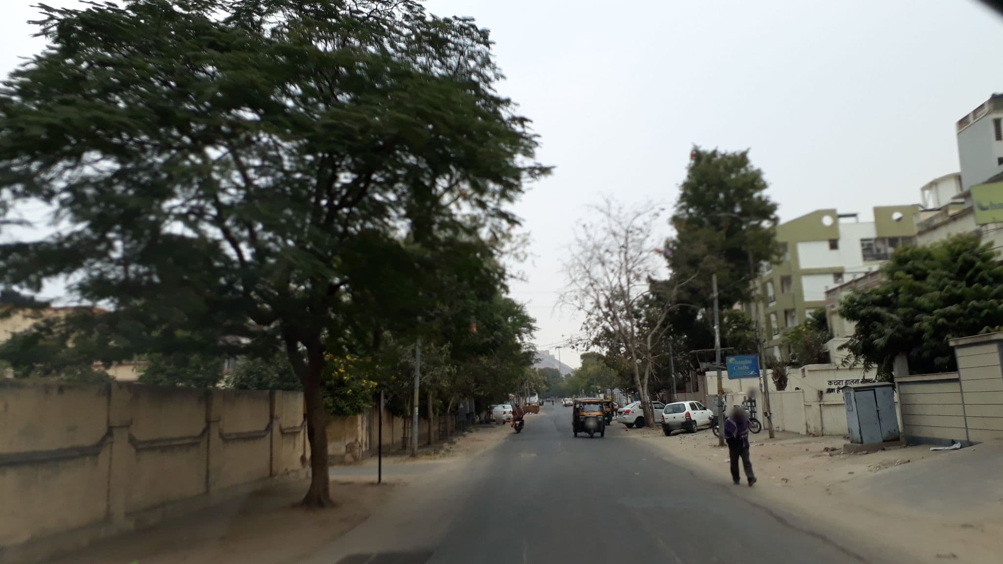 Street view near Golden Manor, Jaipur