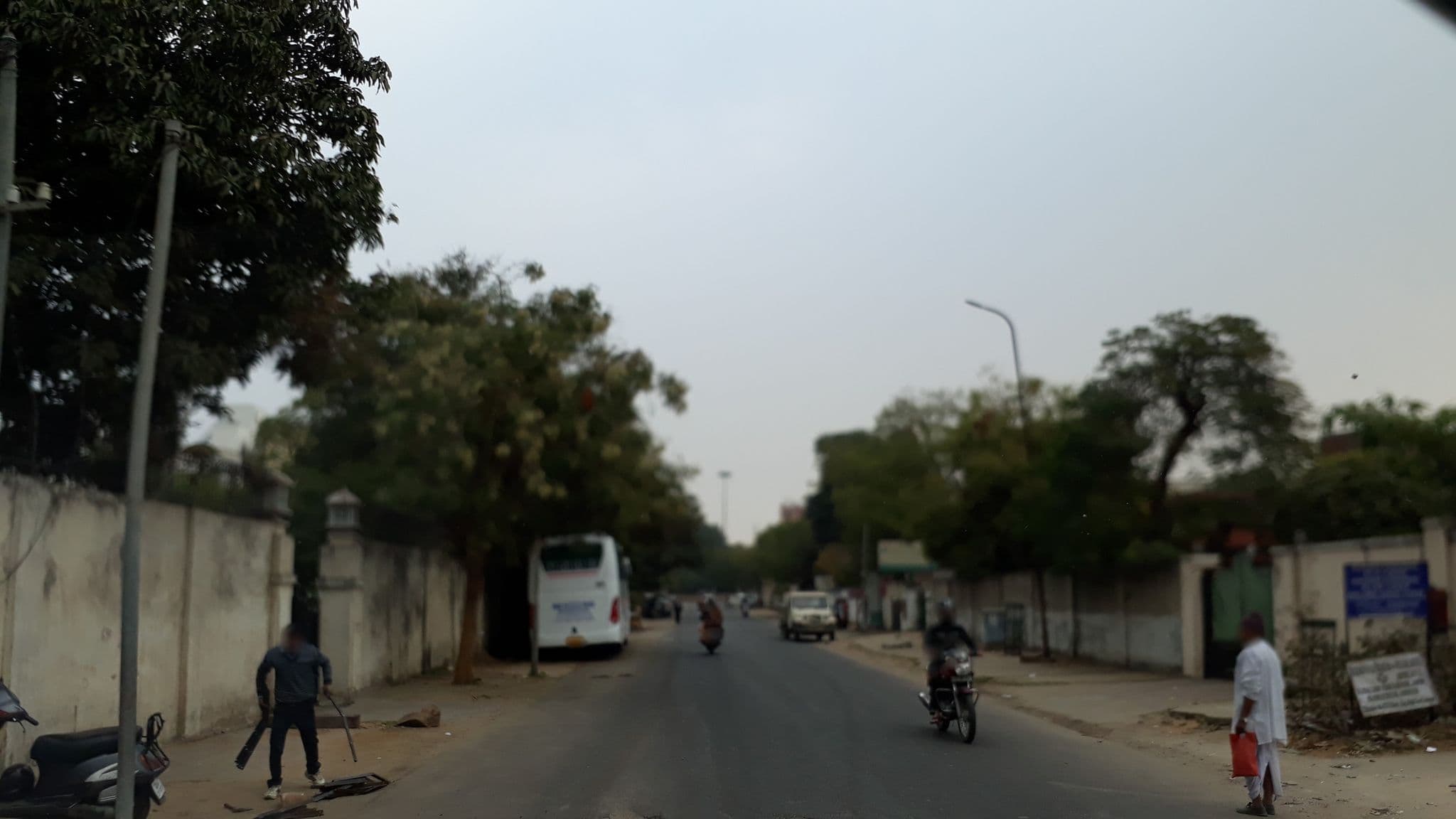 Street view near Rukmani Garden, Jaipur