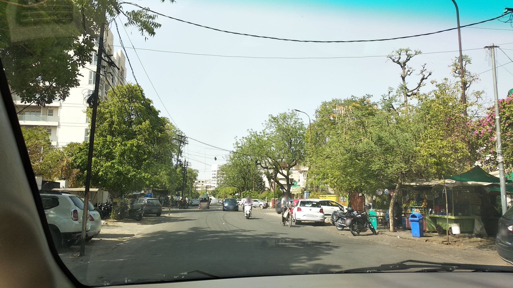 Street view near Shakun Hotel, Jaipur