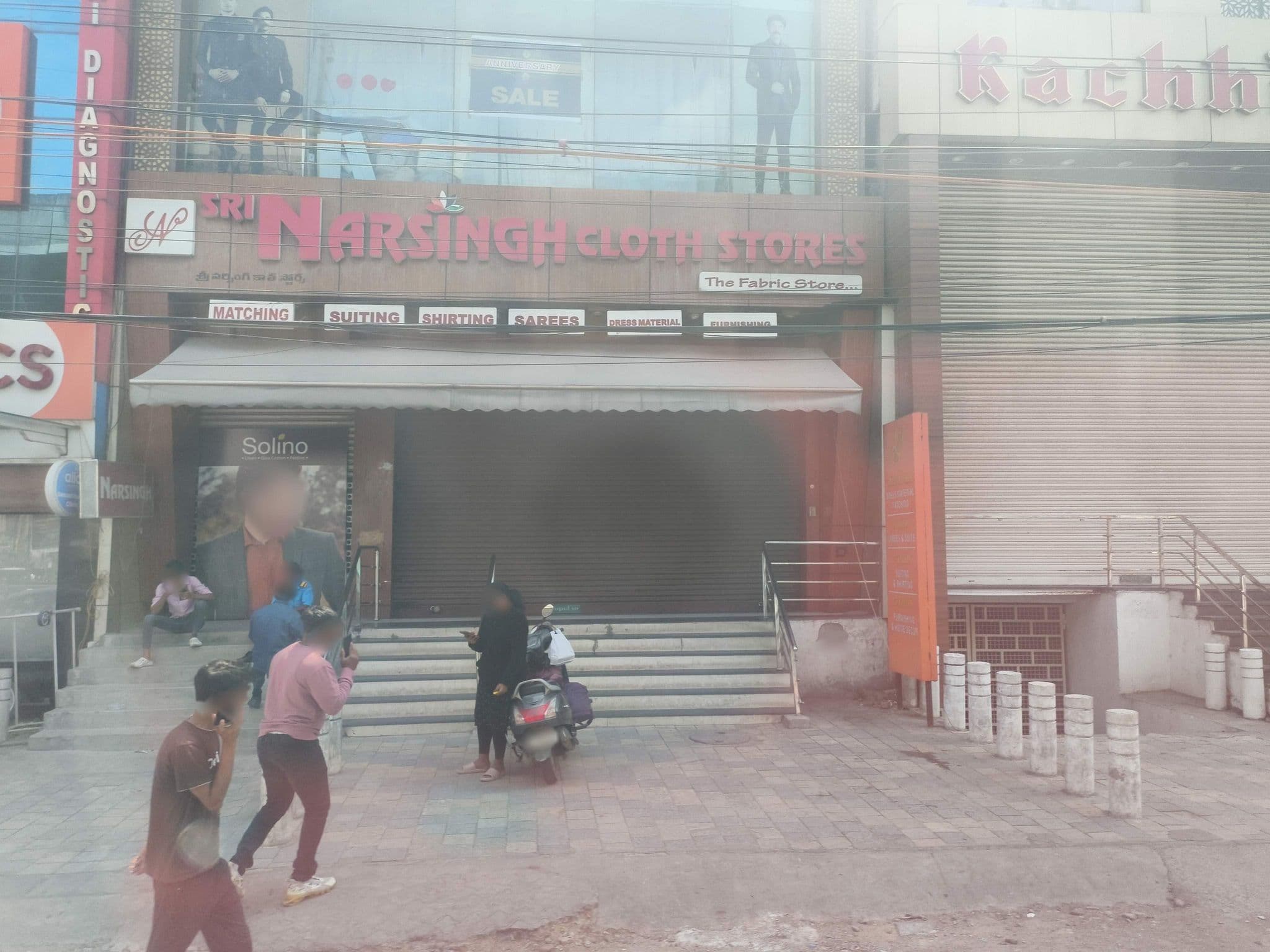 Street view near Shabarinath Hostel, Rāniganj — © ph4ni (CC BY-SA · Mapillary)