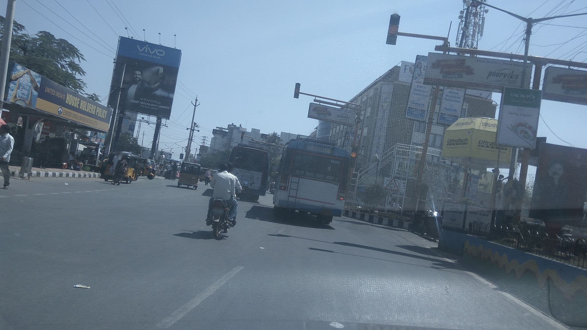 Street view near Balaji woodlens, Tirupati — © natarajakaveeti (CC BY-SA · Mapillary)