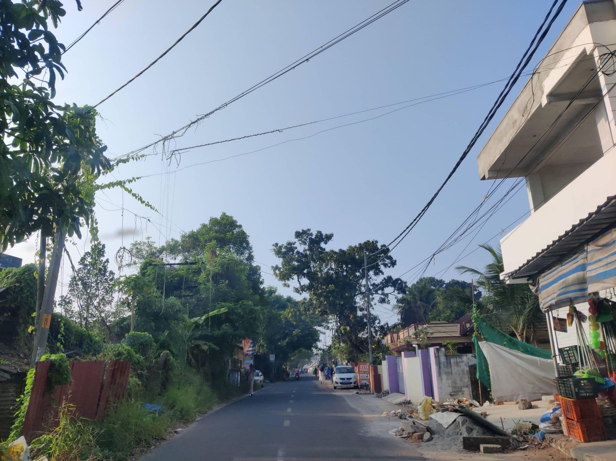Street view near Cherukara Nest, Alappuzha — © Gannu03 (CC BY-SA · Mapillary)