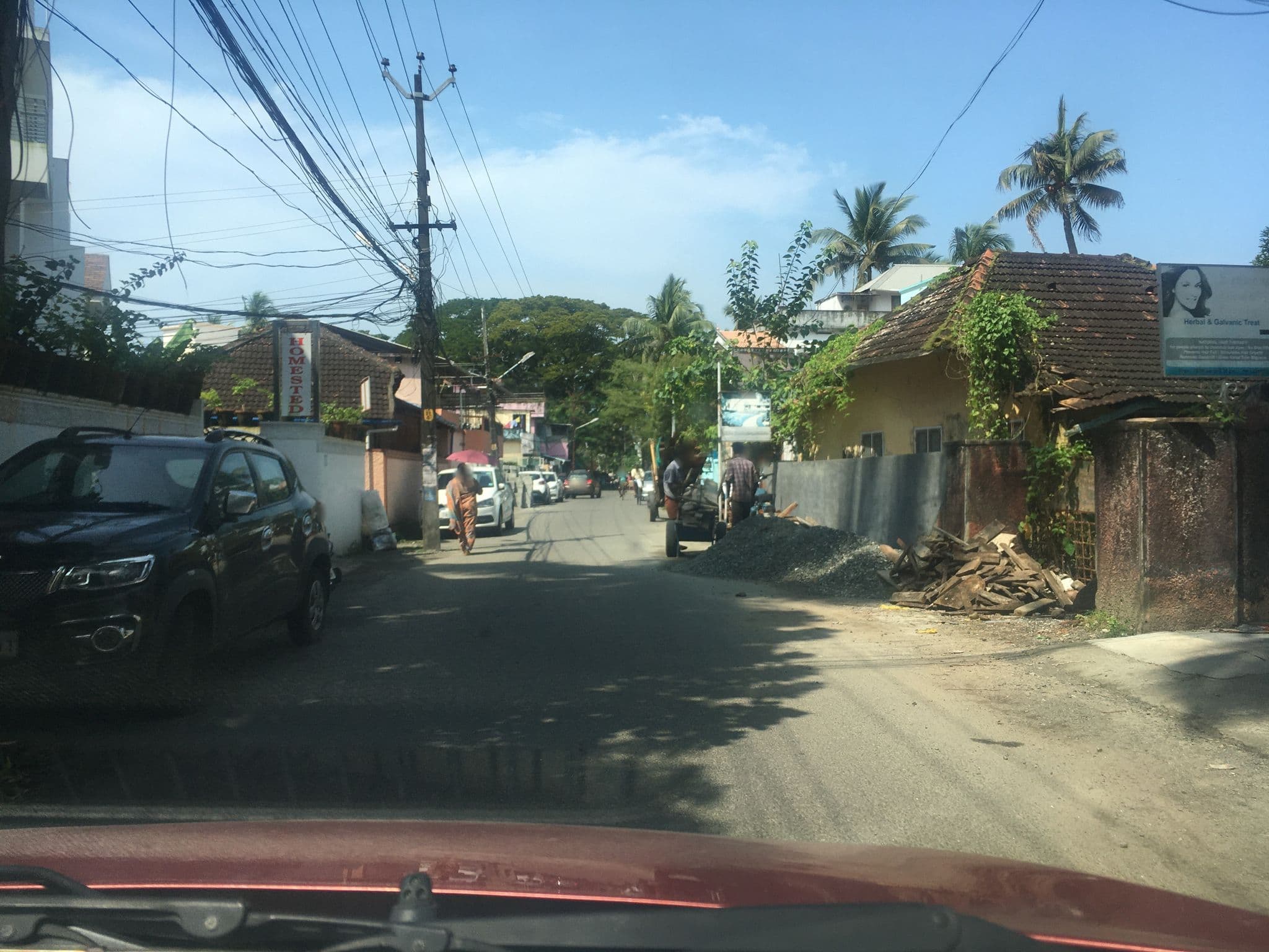 Street view near Wright Inn Homestay, Vypīn