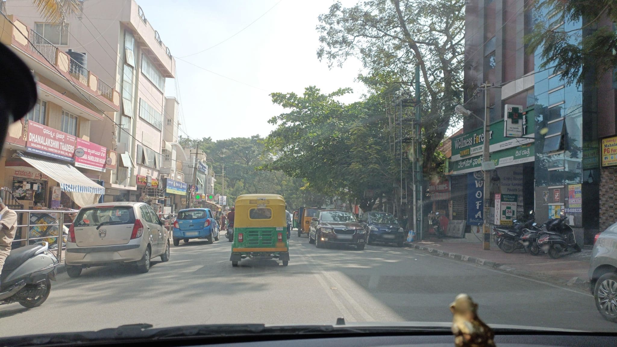 Street view near Spruce Tree Suites, Bengaluru