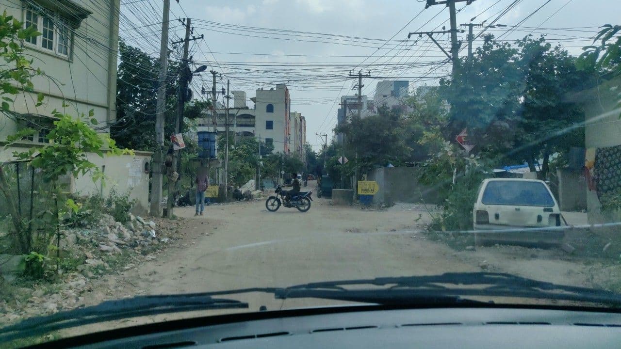 Street view near VR Luxury Men's Hostel, Kukatpally