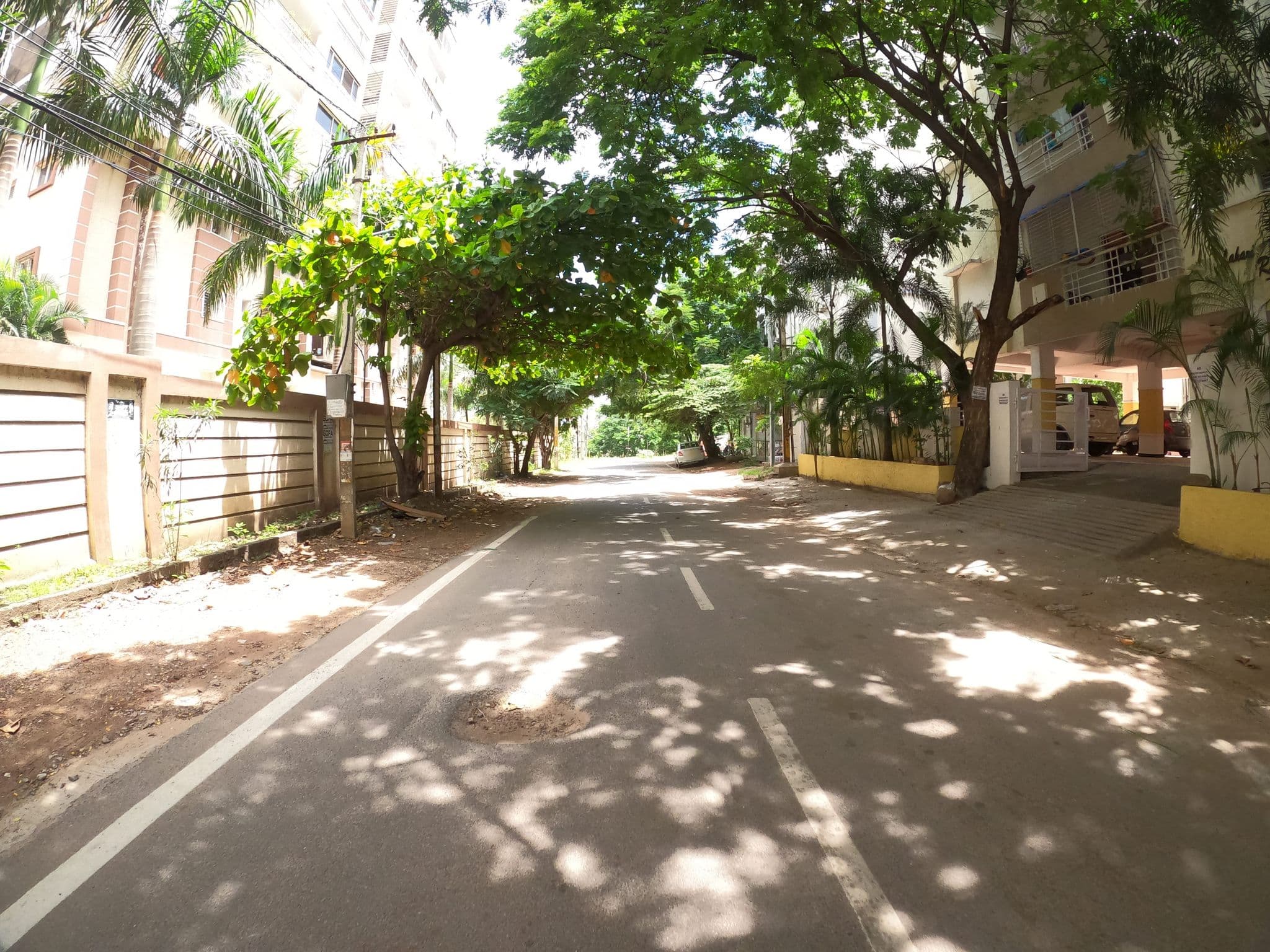 Street view near Pearl Heights, Hyderabad — © pra1985 (CC BY-SA · Mapillary)