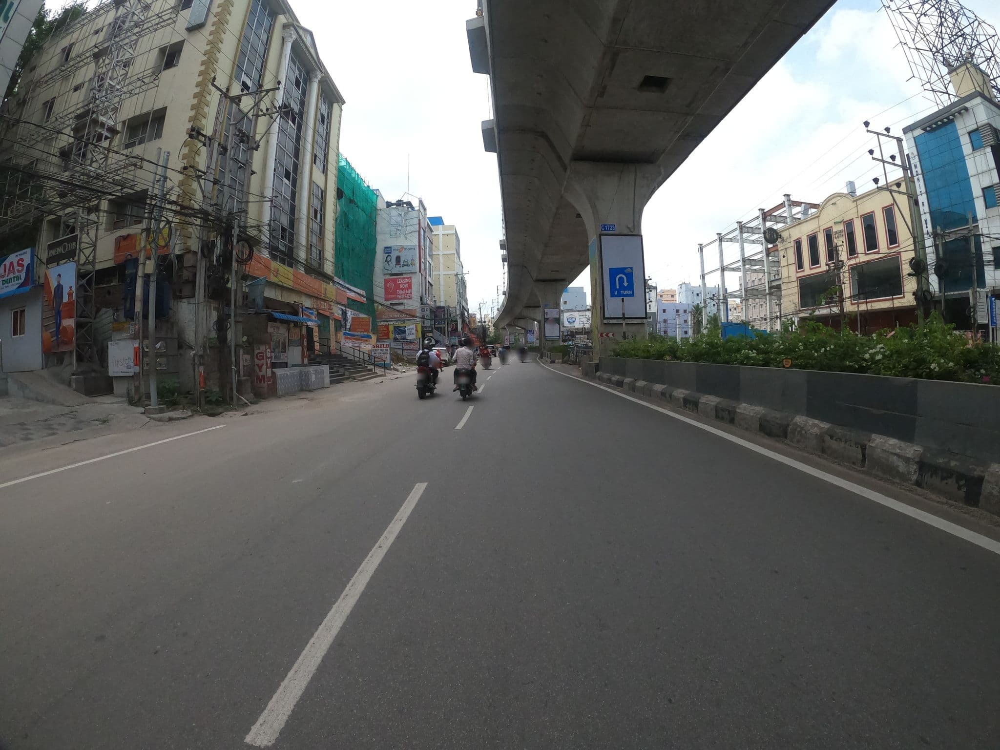 Street view near Sri Venkateshwara Pg/Men's Hostel, Kukatpally