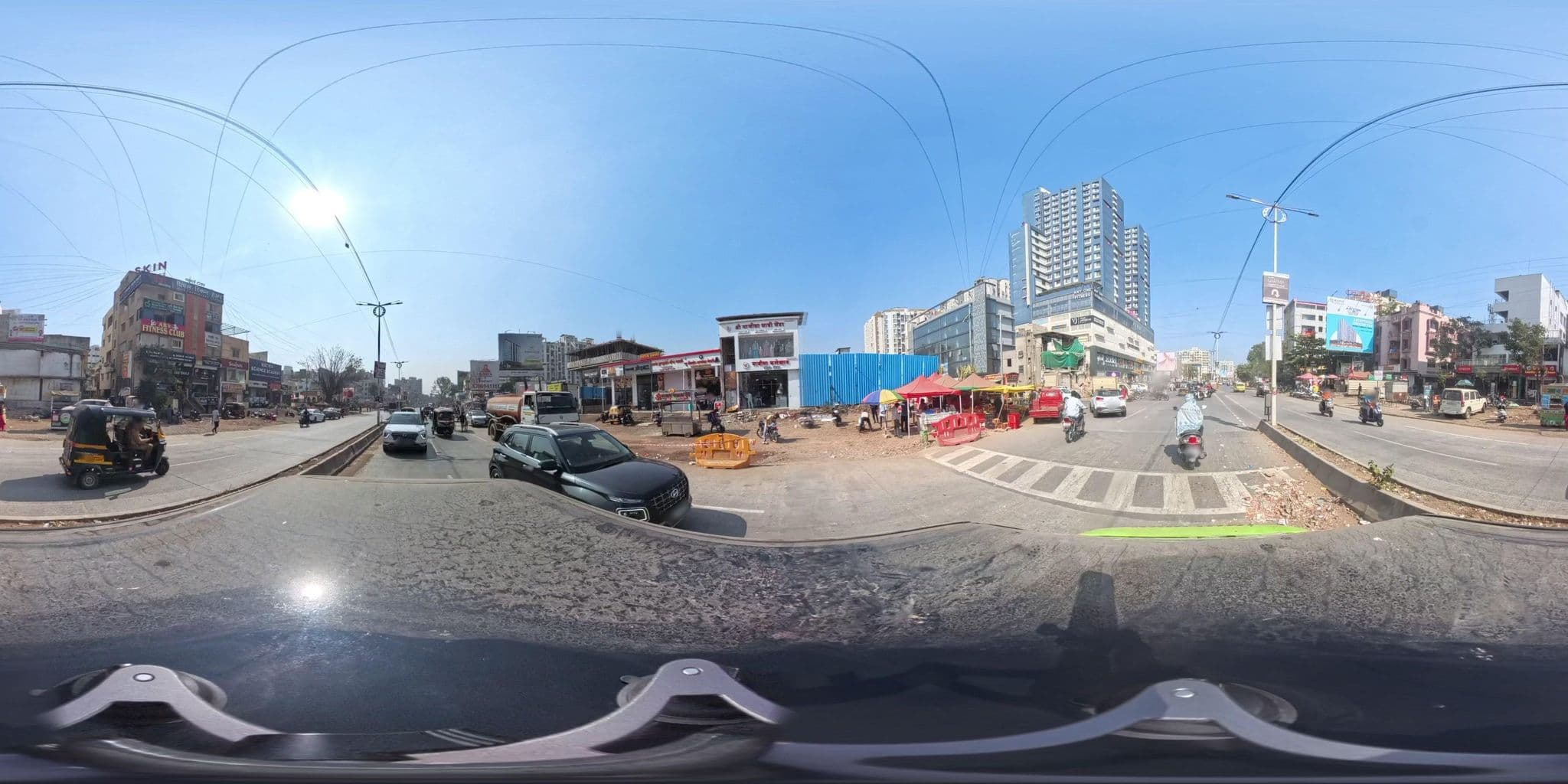 Street view near Mauli PG, Hinjawadi — © skysign (CC BY-SA · Mapillary)