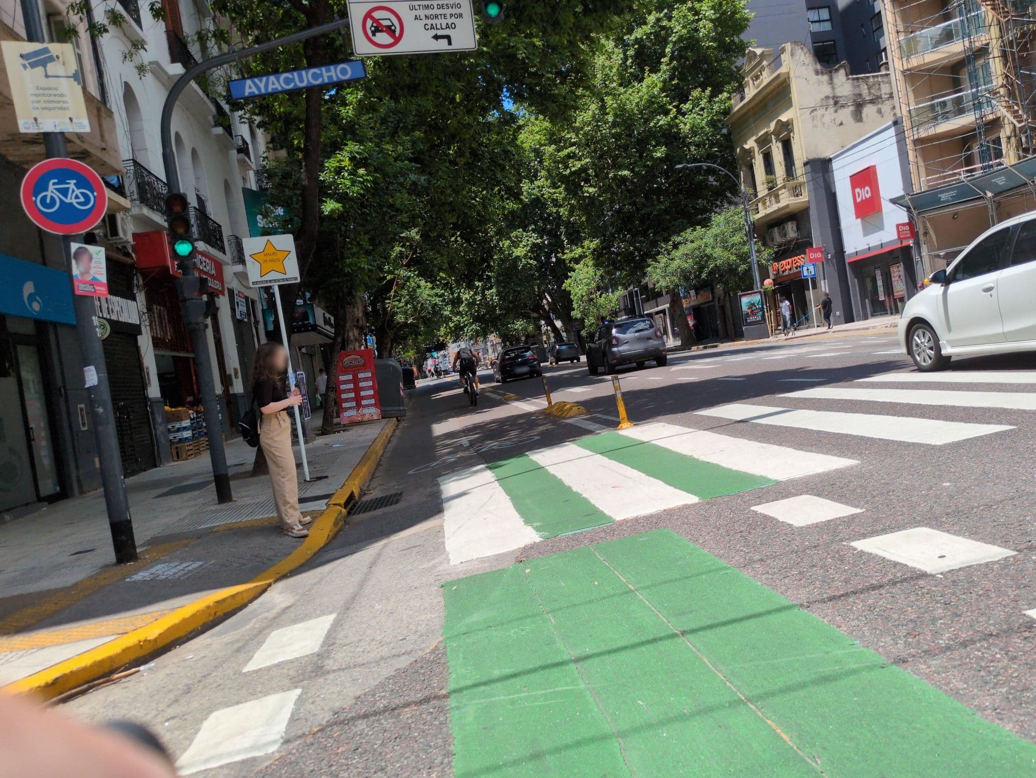 Street view near Intersur Suites, Balvanera