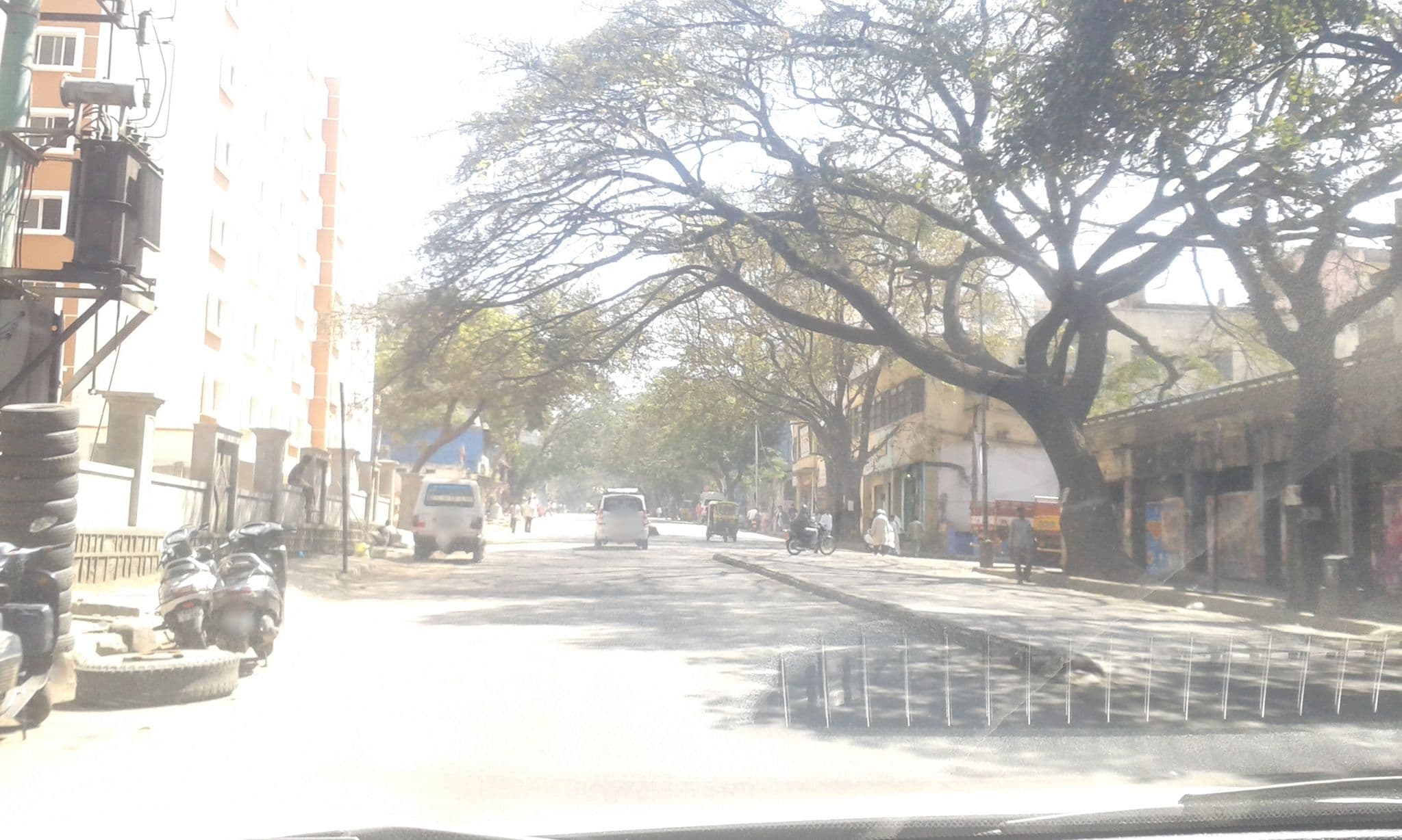 Street view near SRM PG for Gents, Bengaluru