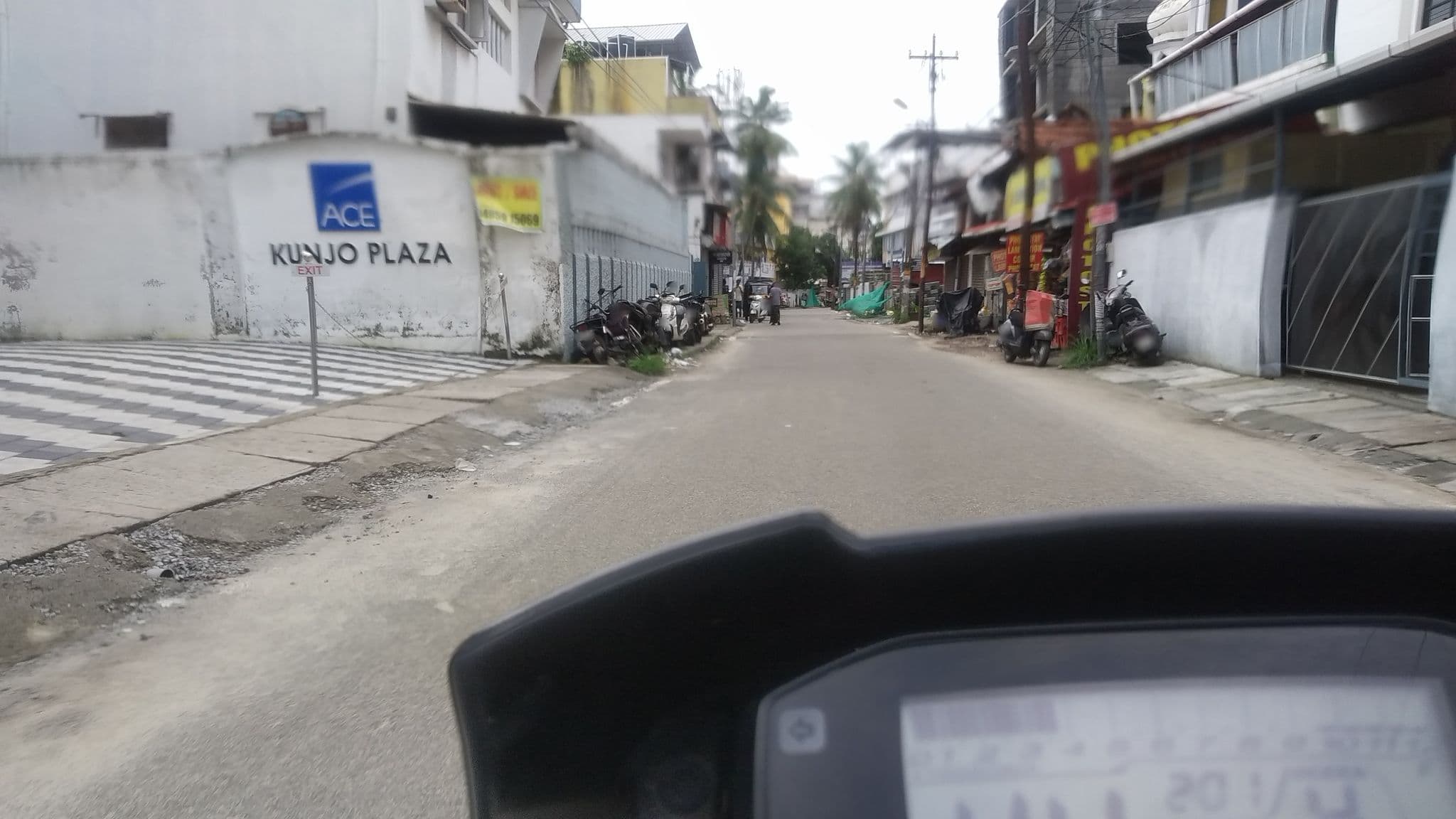 Street view near Women's Hostel, Kanayannur