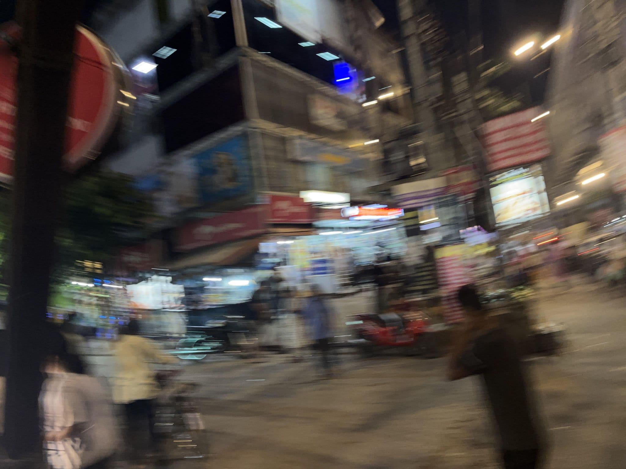 Street view near Transit Backpacker Hostel, Guwahati