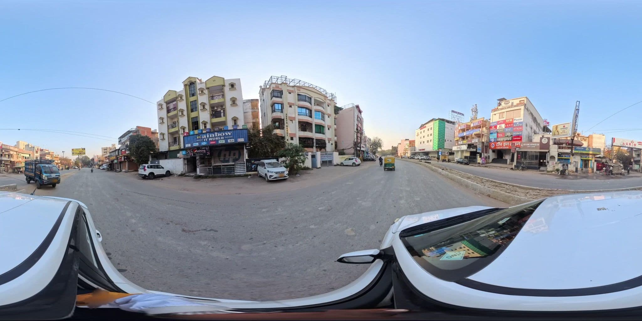 Street view near THE HOTEL AMBASSADOR INN, Varanasi