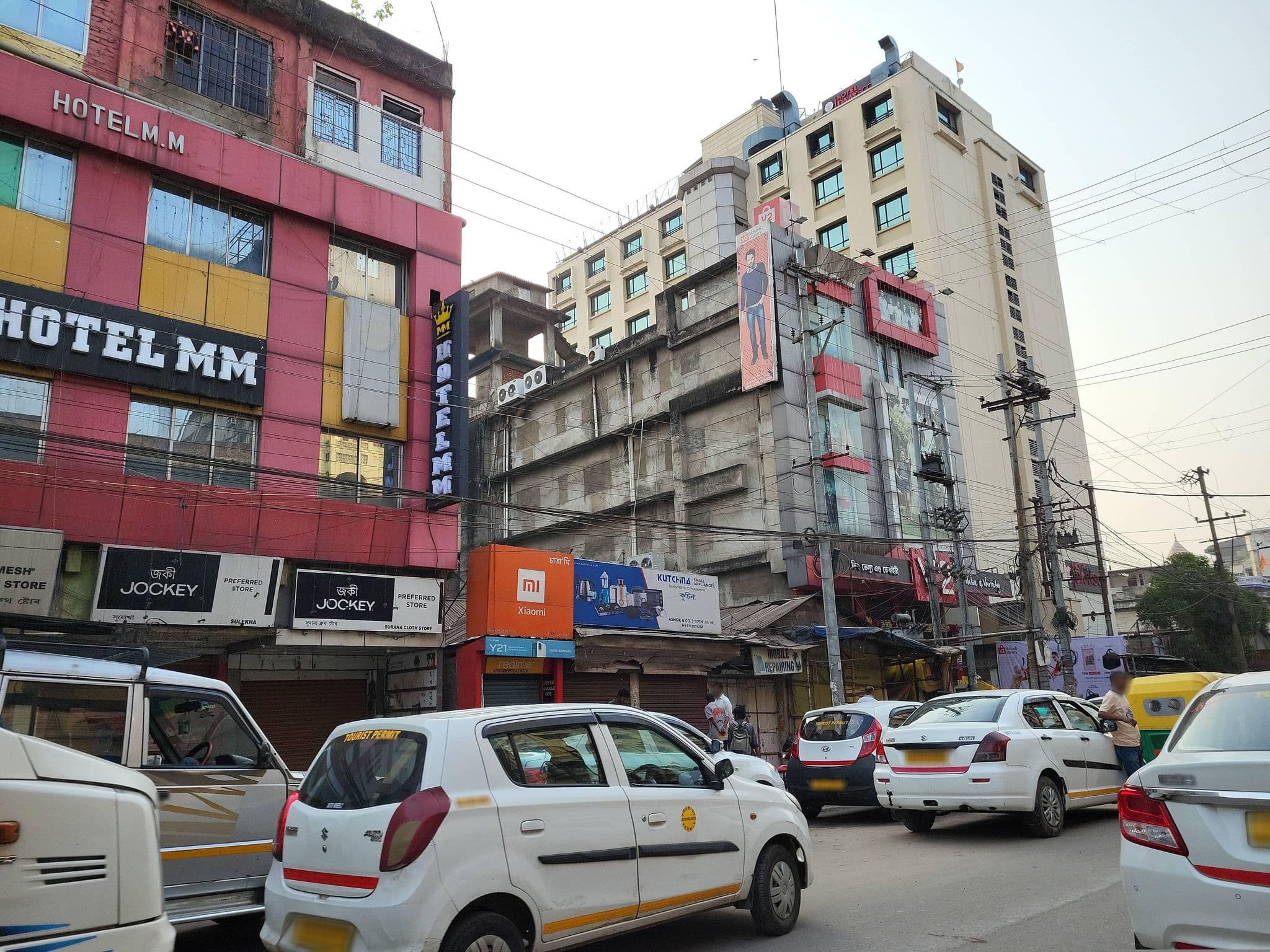 Street view near Suro Guest House, Guwahati