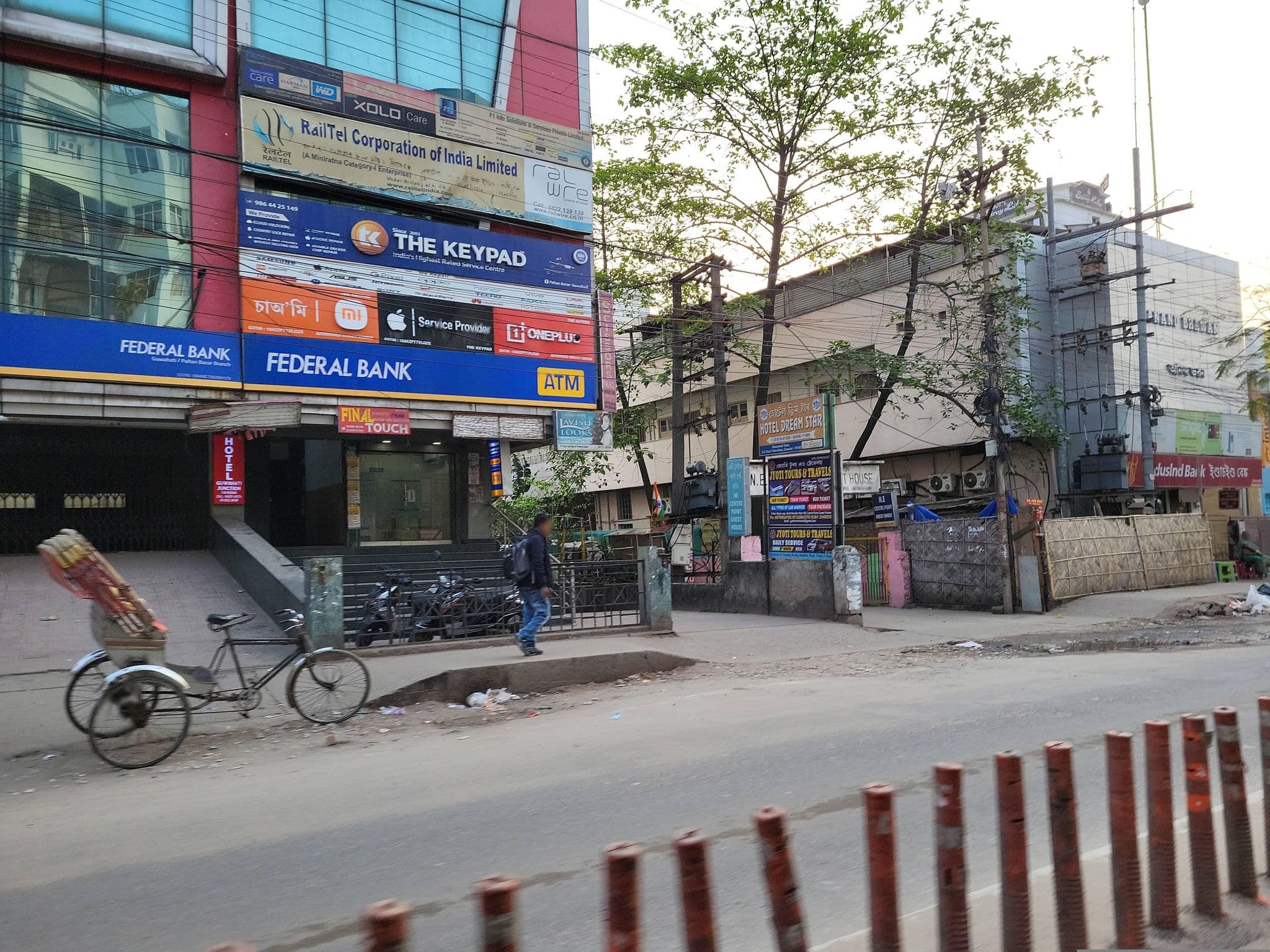 Street view near N.E. Century Guest House, Guwahati — © thedarklord_d (CC BY-SA · Mapillary)