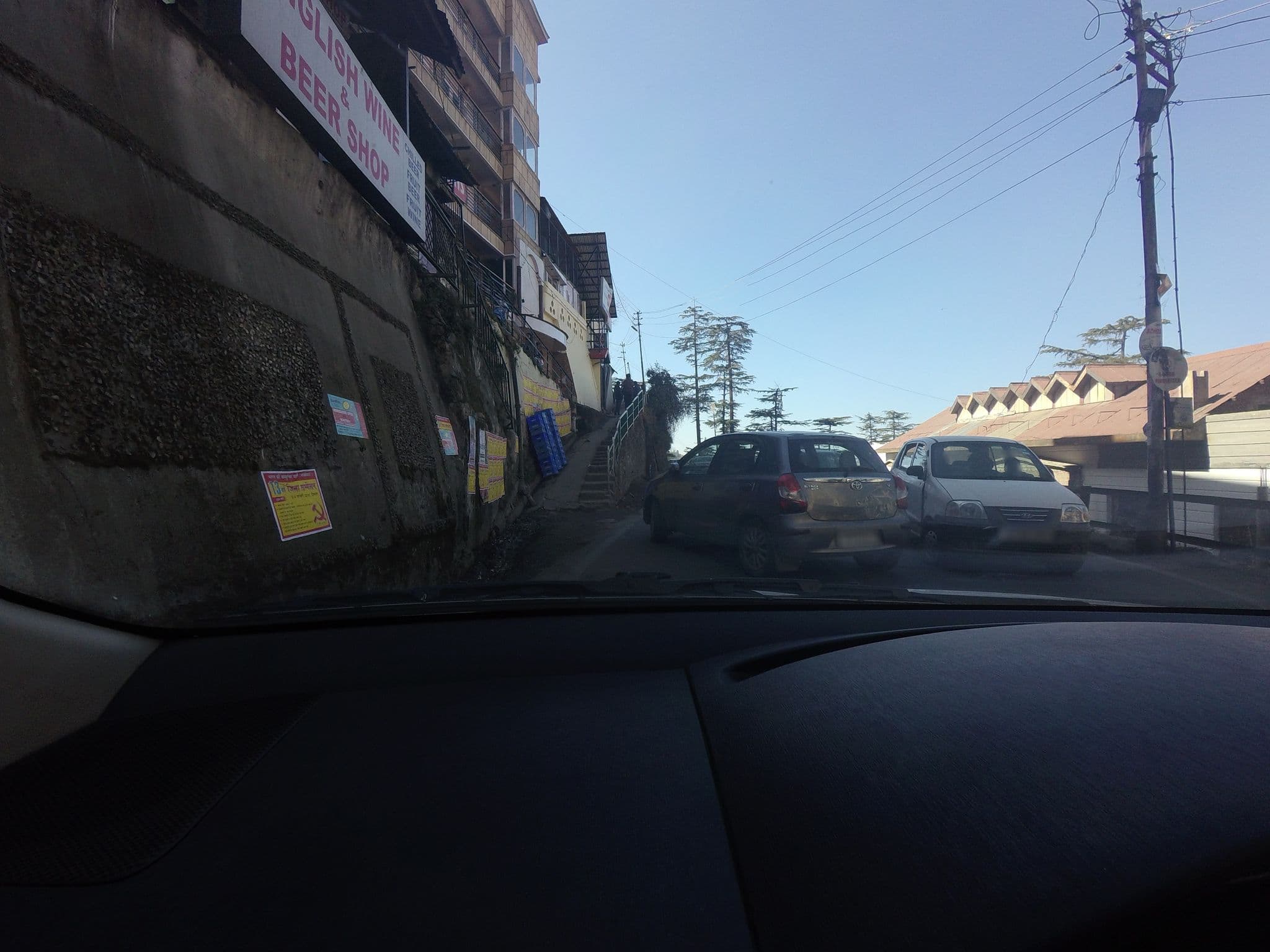 Street view near Hotel Hans, Shimla — © natarajakaveeti (CC BY-SA · Mapillary)