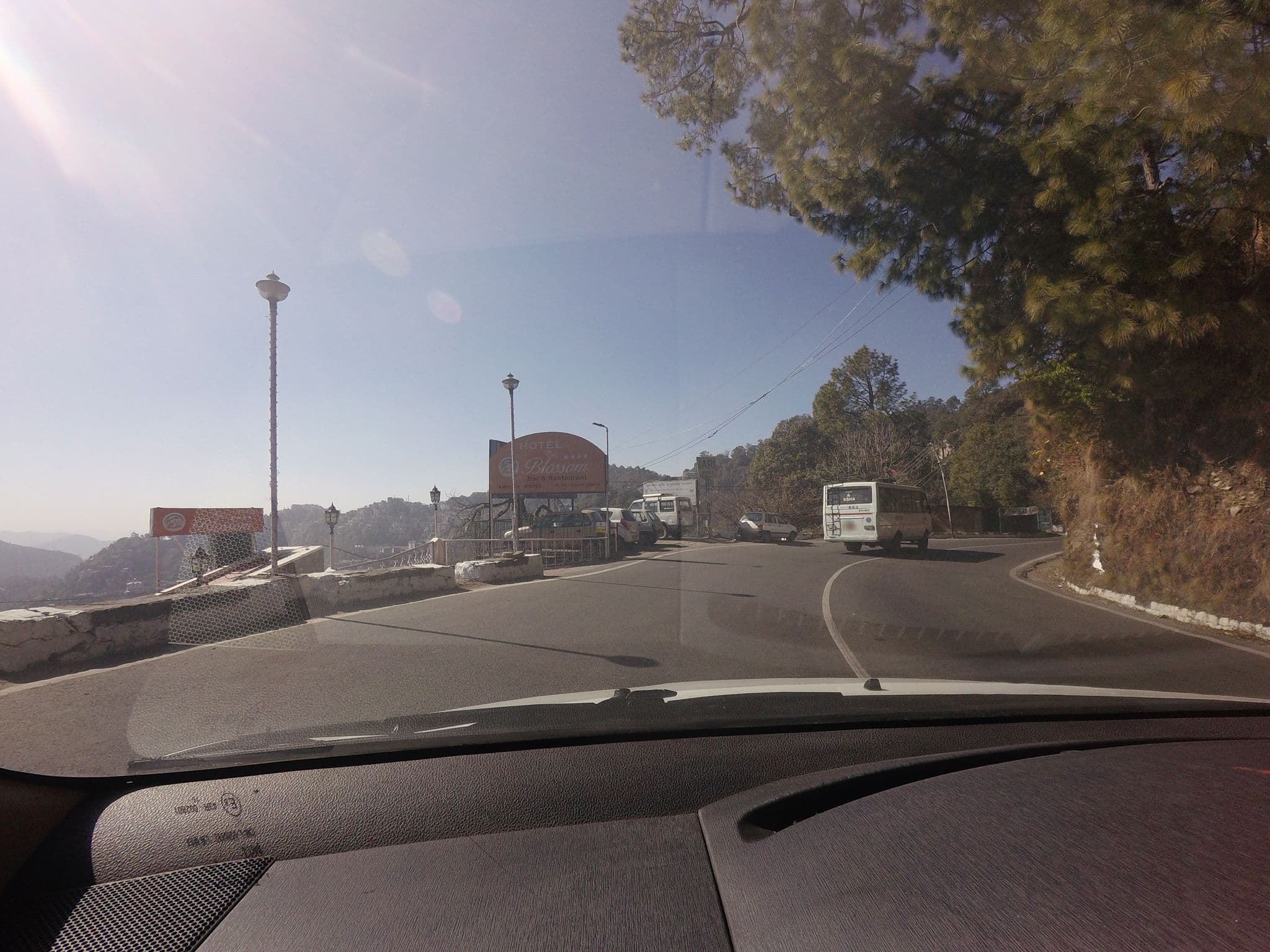 Street view near Hotel Blossom, Shimla — © natarajakaveeti (CC BY-SA · Mapillary)