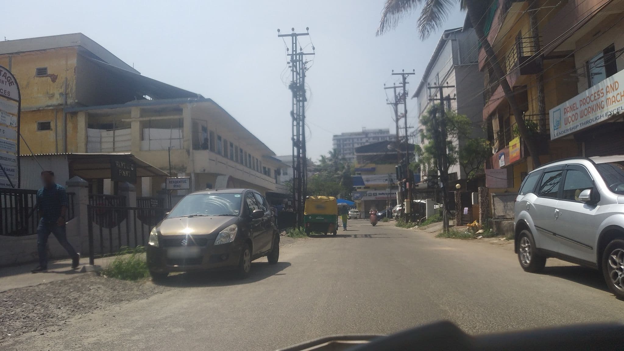 Street view near Our Home, Kanayannur