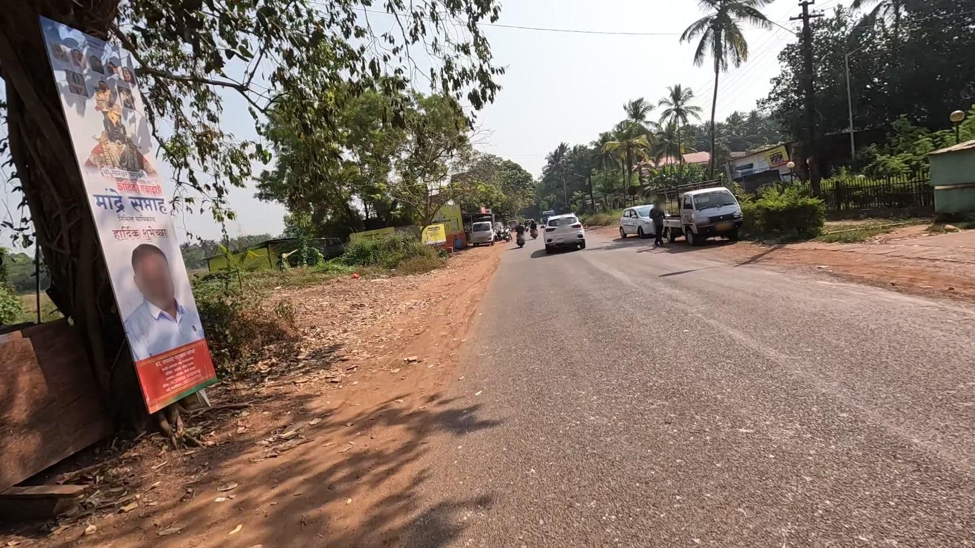 Street view near 5br Luxury Villa Mandrem Serenade w/private pool, Mandrem — © lucomsky (CC BY-SA · Mapillary)
