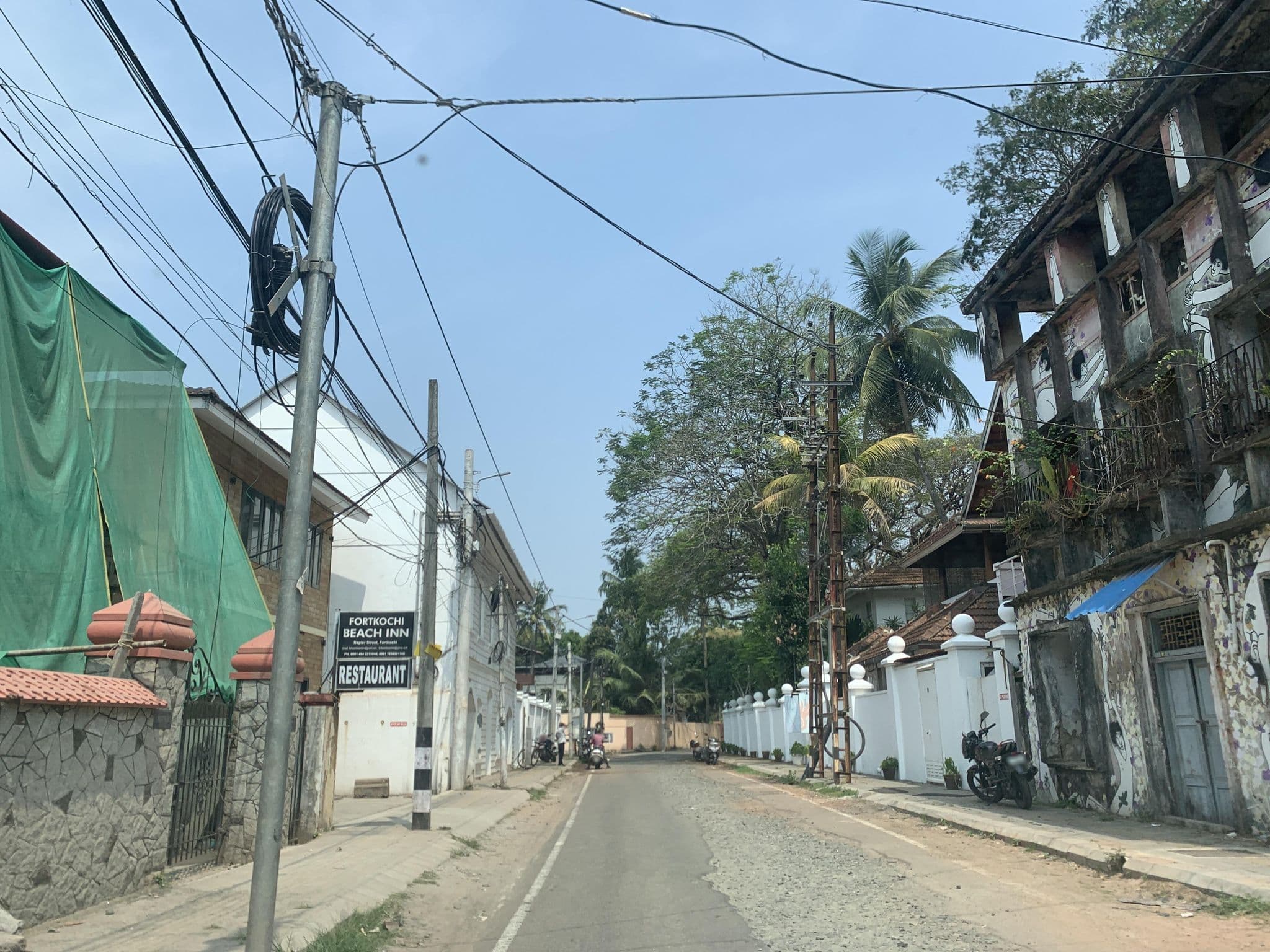 Street view near Fort Kochi Beach Inn, Vypīn