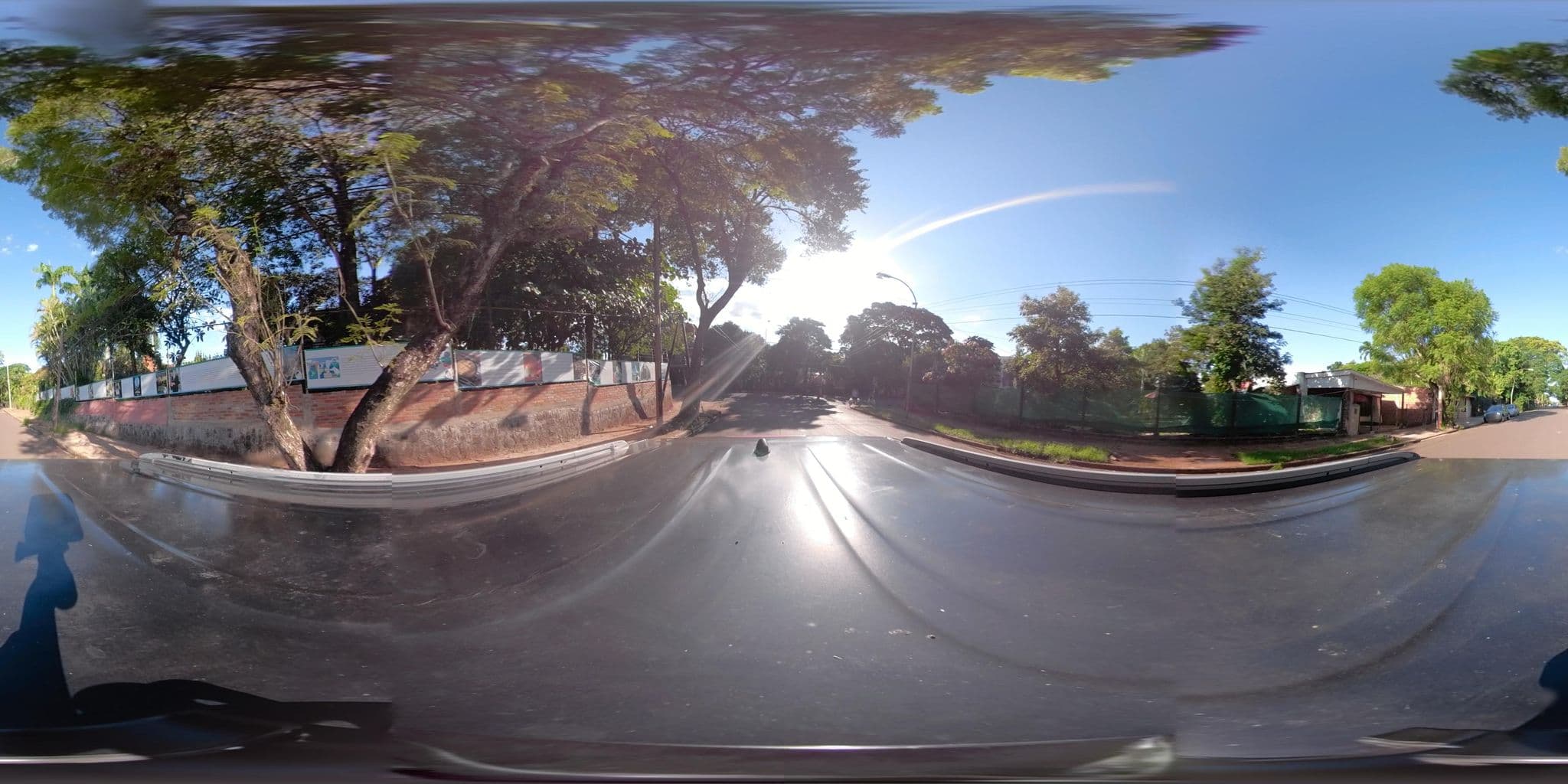 Street view near Hostel Peter Pan, Puerto Iguazú