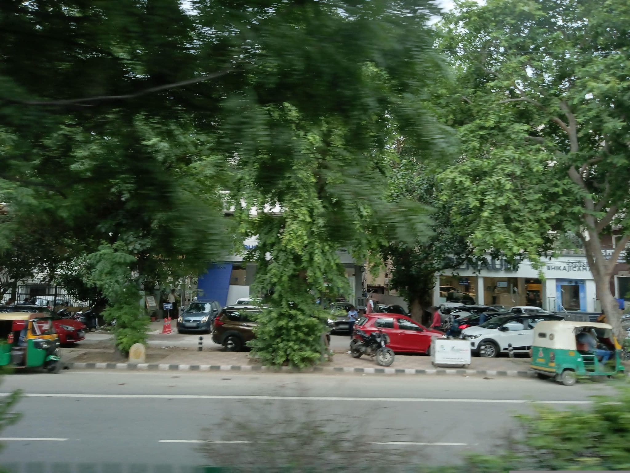 Street view near Hotel Corporate Point, Kusum Pur — © maheshika (CC BY-SA · Mapillary)