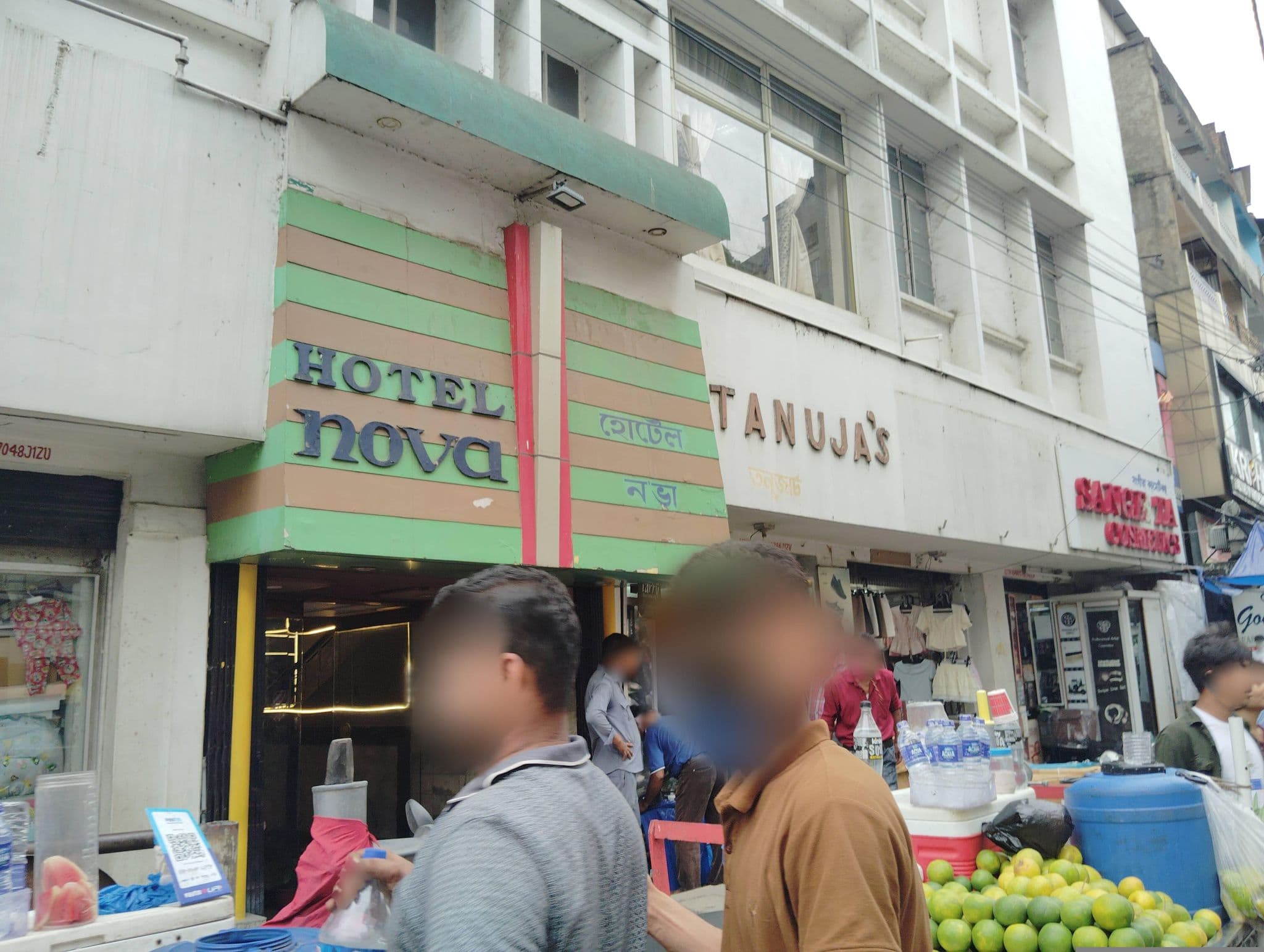 Street view near Hotel Nova, Guwahati