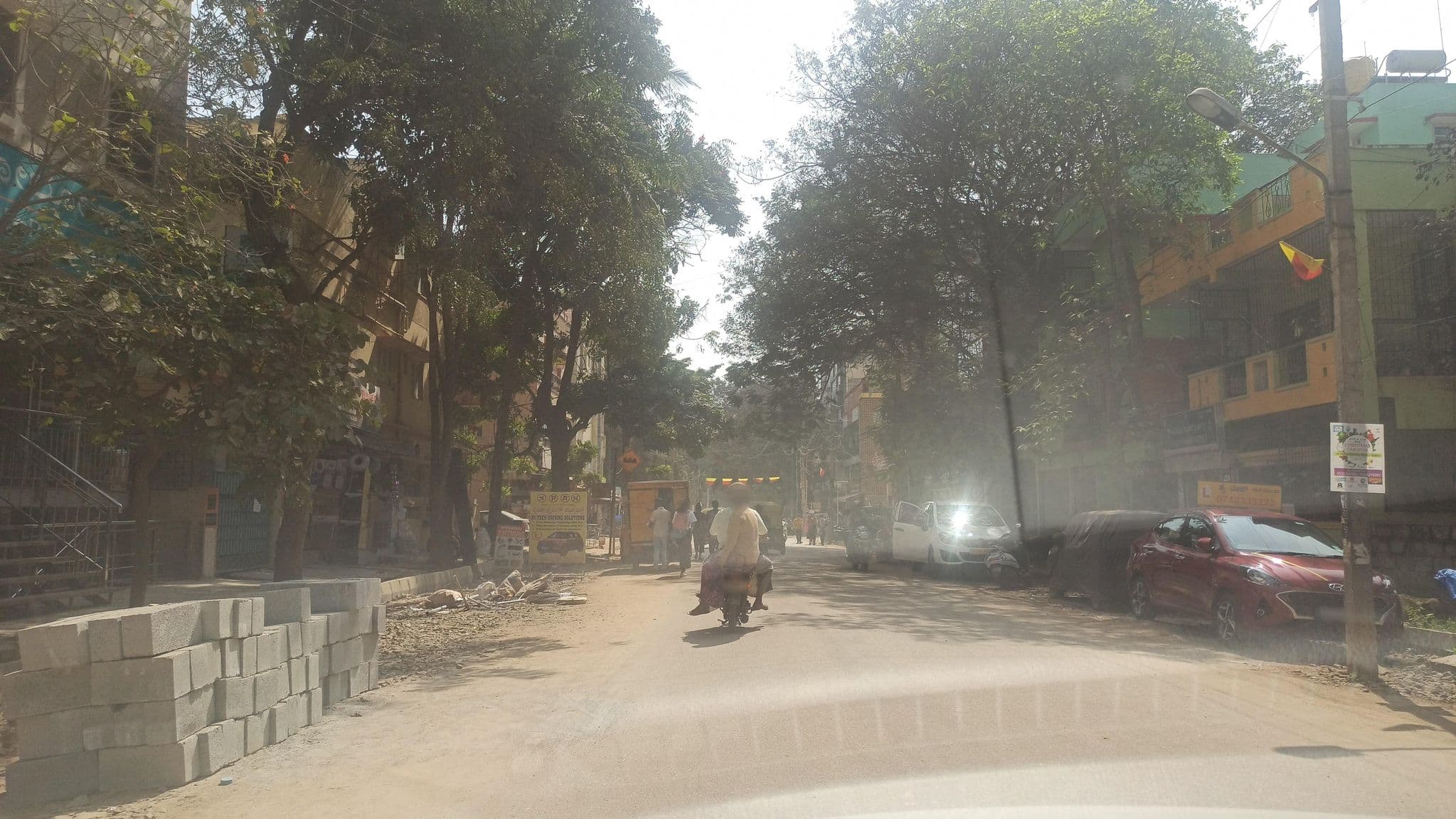Street view near Apex Co-Living, Dommasandra