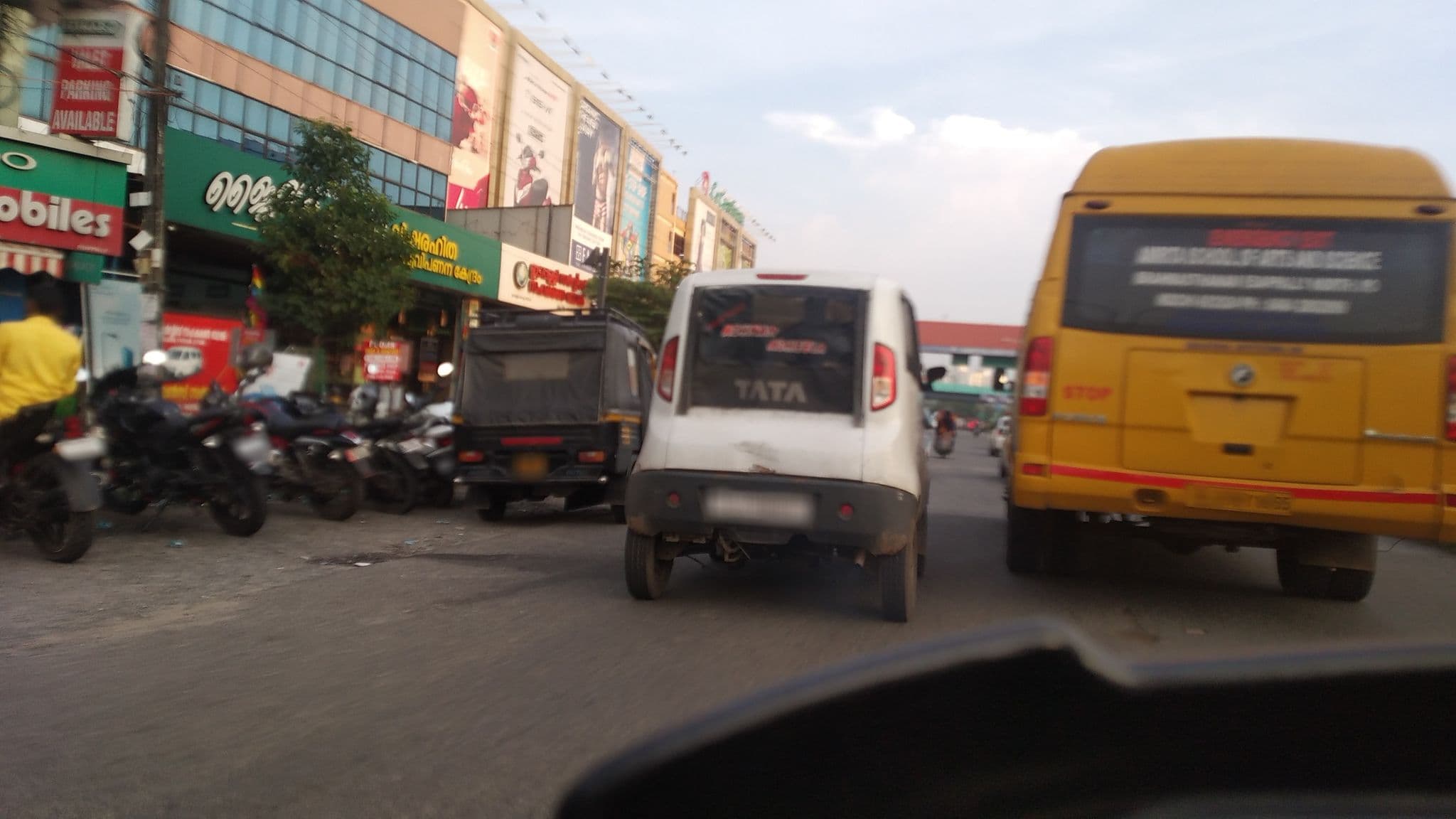Street view near AS Stay Inn, Vazhakkala — © jothishbabu (CC BY-SA · Mapillary)
