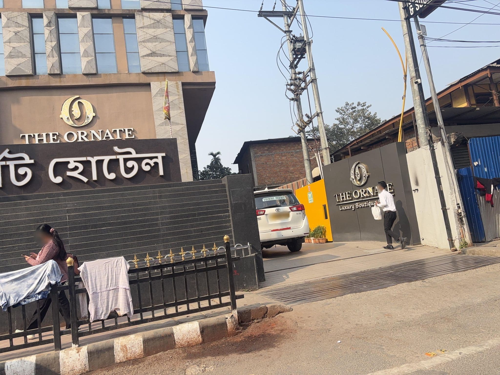 Street view near The ornate, Guwahati