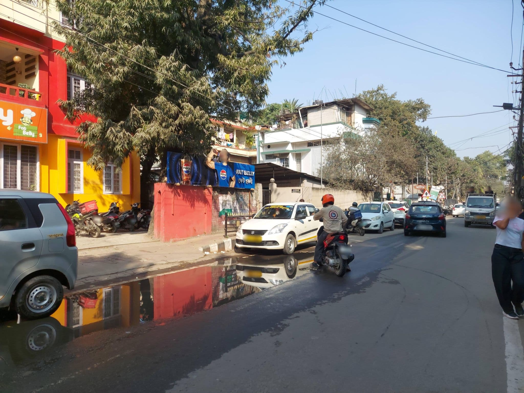 Street view near Miraya Homestay, Guwahati