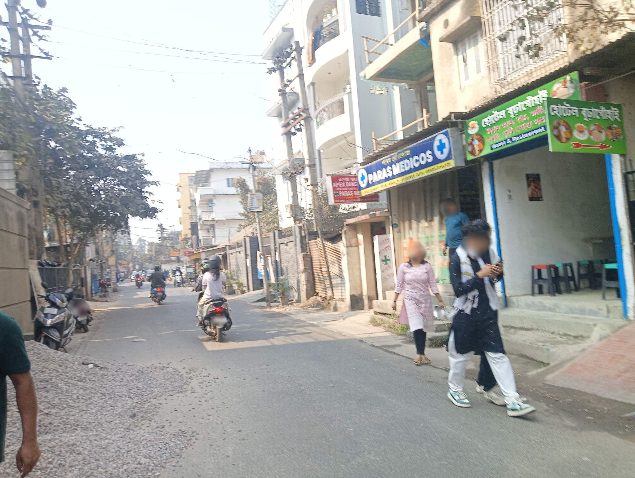 Street view near BABA LOKNATH HOTEL, Guwahati