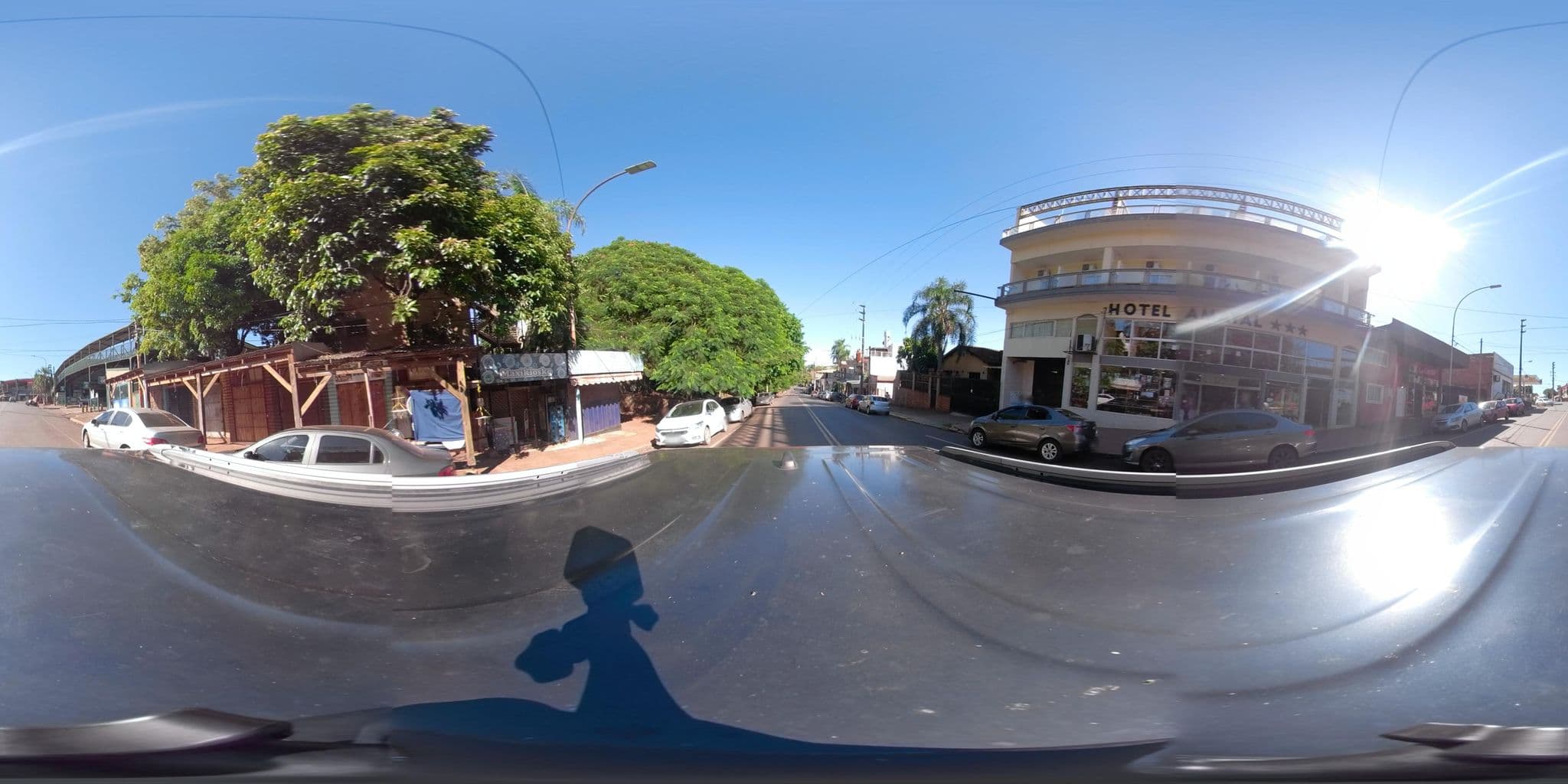 Street view near Oasis Hostel Falls, Puerto Iguazú