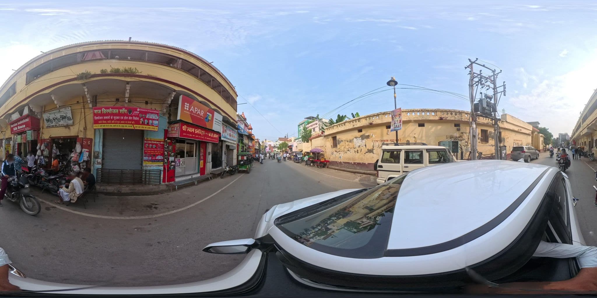 Street view near Mosaic Hostel Varanasi, Varanasi
