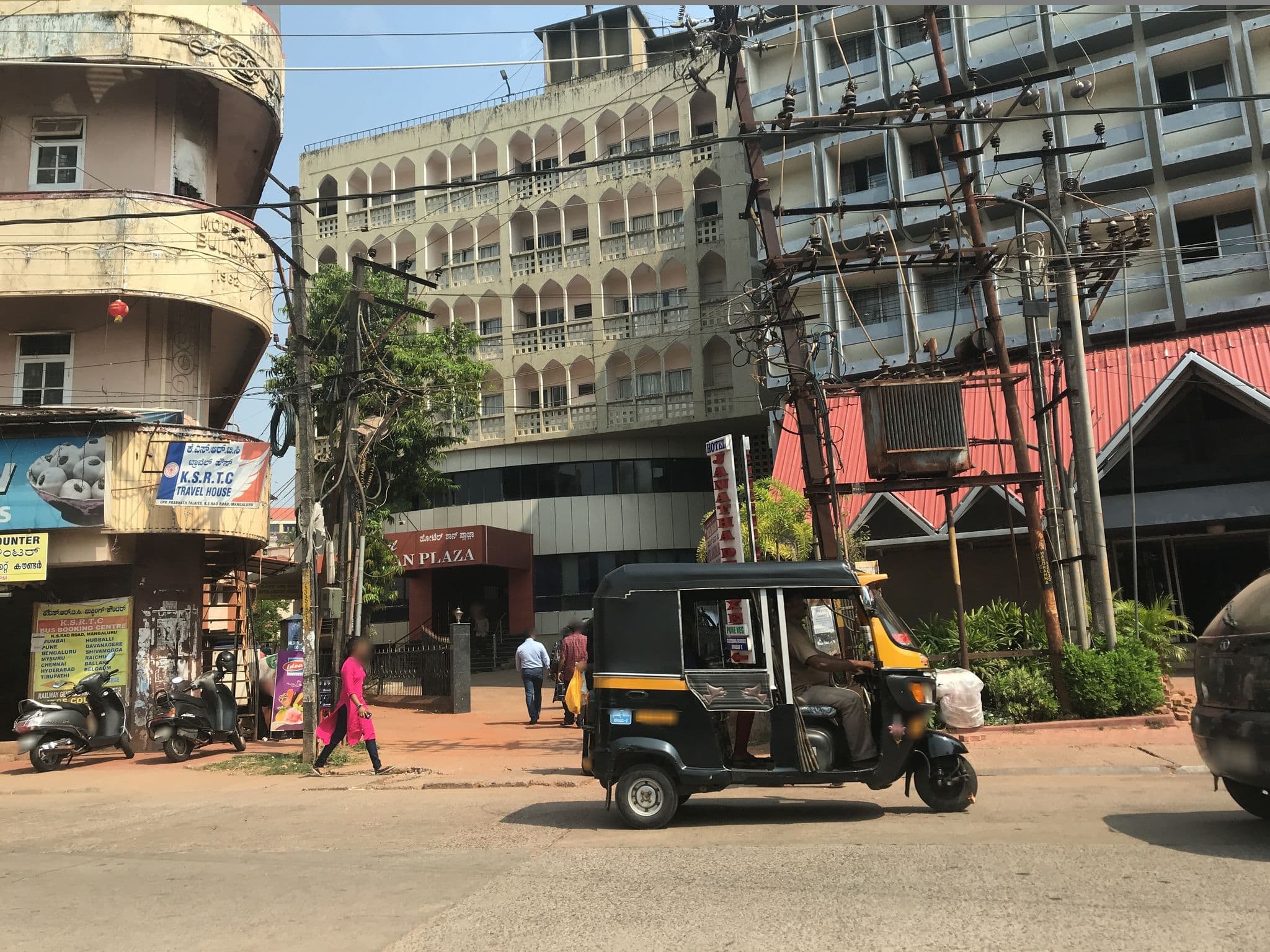 Street view near Hotel Manorama, Mangaluru — © livableurbanism (CC BY-SA · Mapillary)