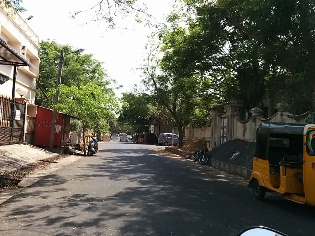 Street view near Pension de famille Good, Puducherry — © sashazykov (CC BY-SA · Mapillary)