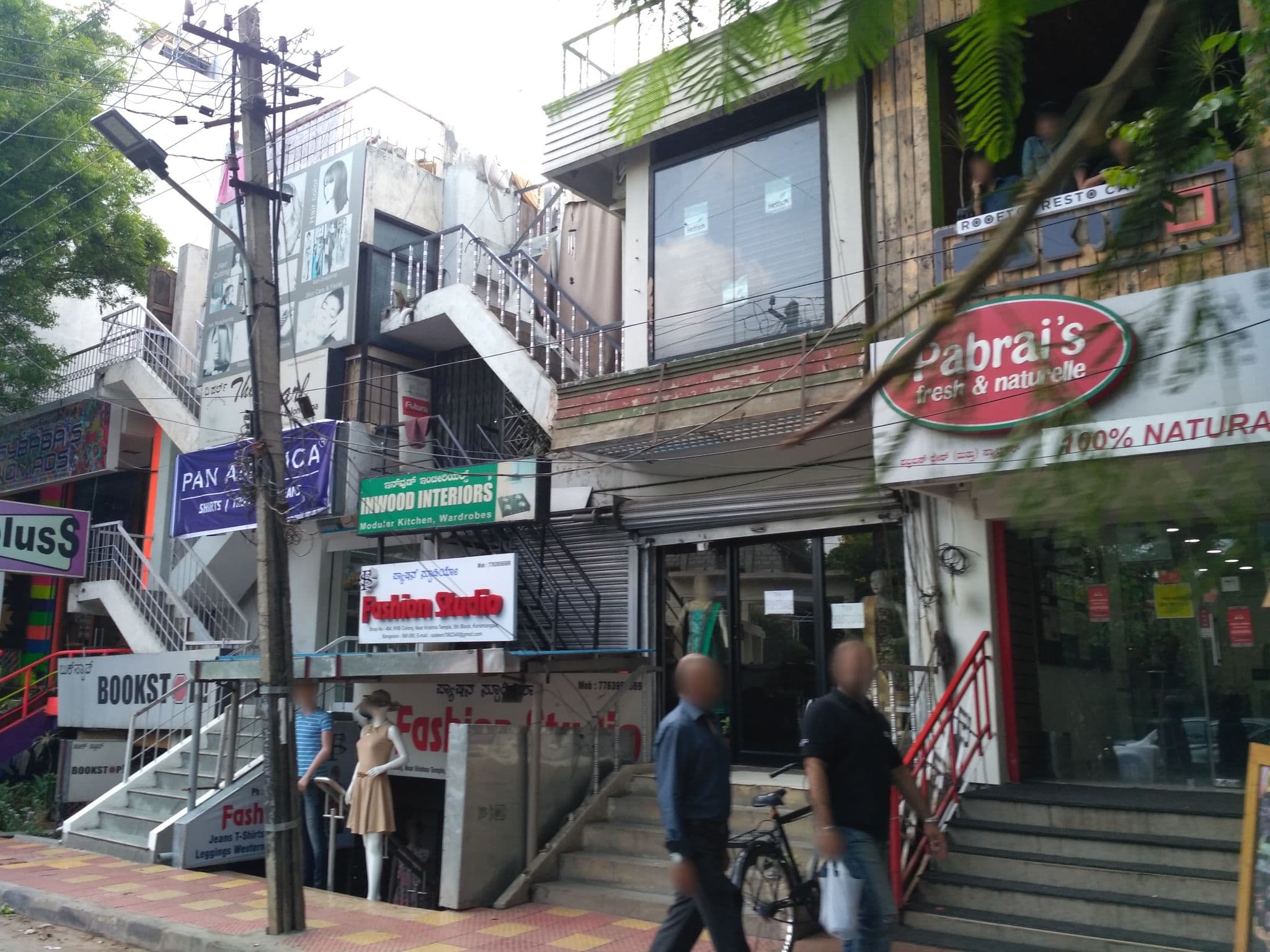 Street view near SLN Classic PG for Ladies, Bengaluru