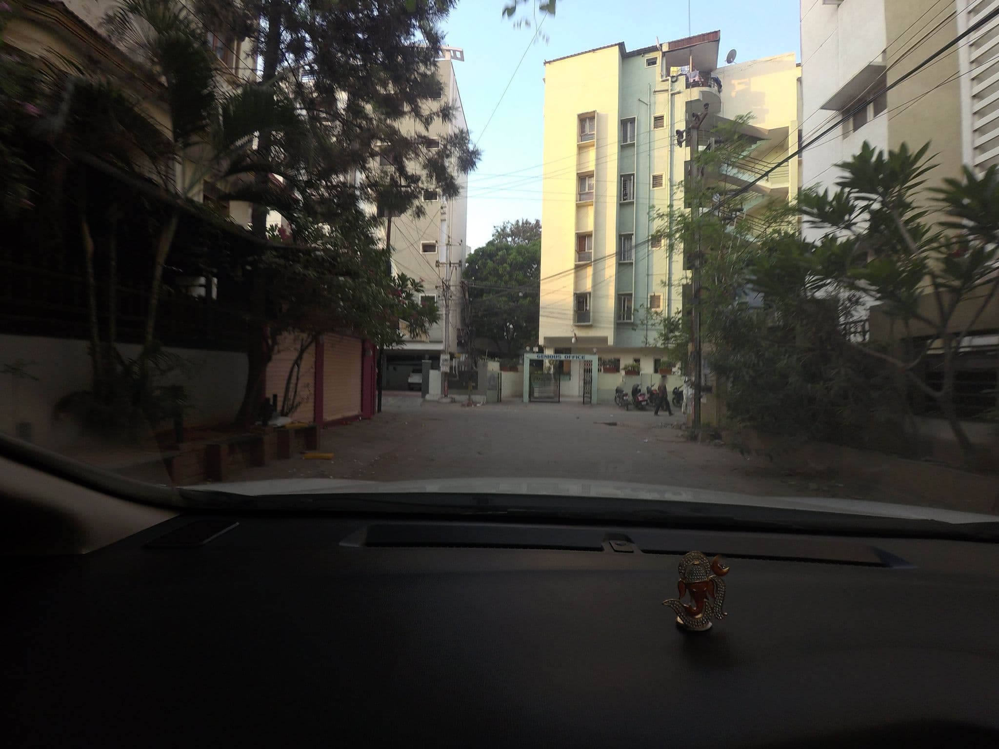 Street view near Manikanta PG, Mens Hostel, Kukatpally